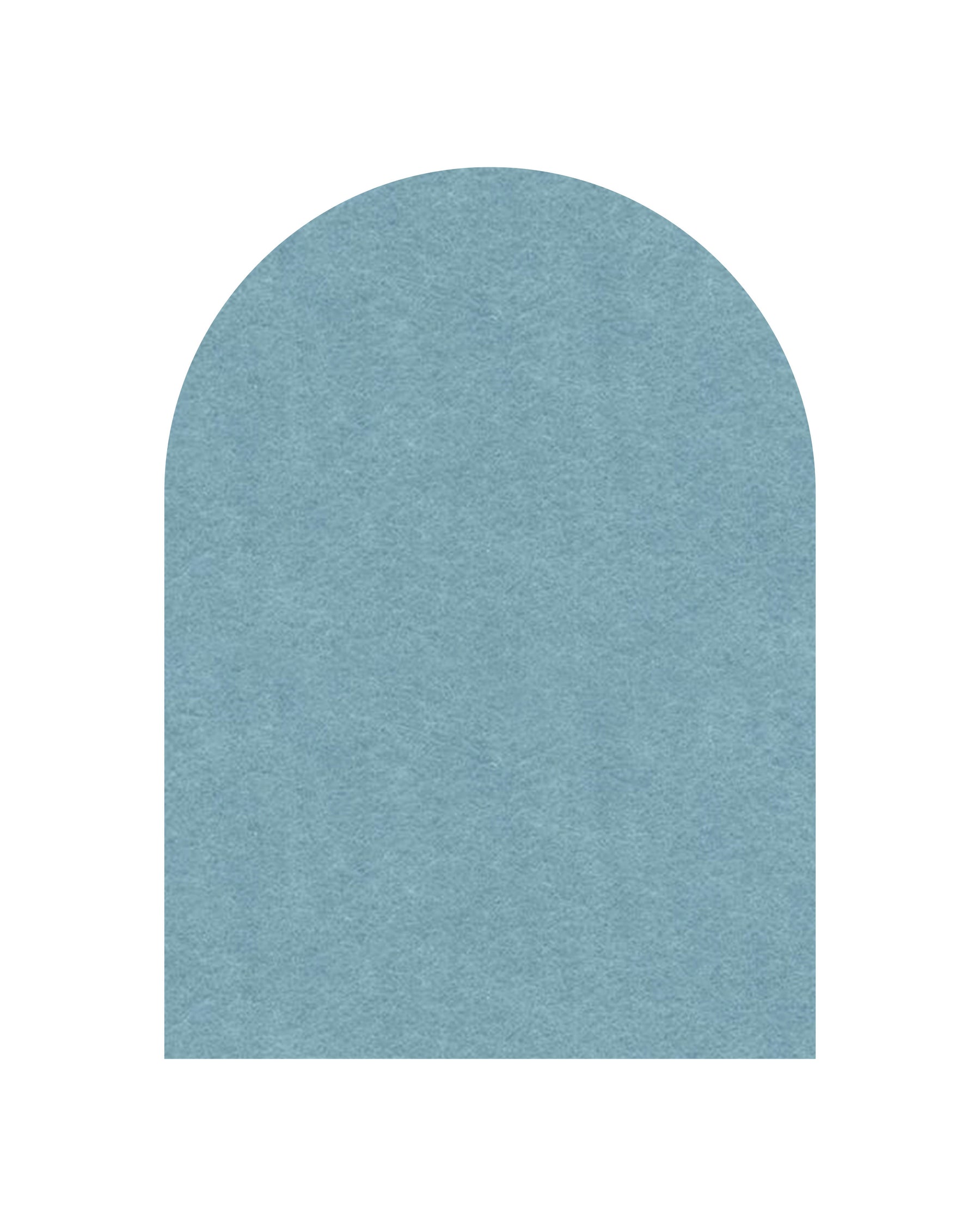 Stream Arch Bulletin Board, a deep blue felt notice board, perfect for organizing memos and brainstorming ideas.