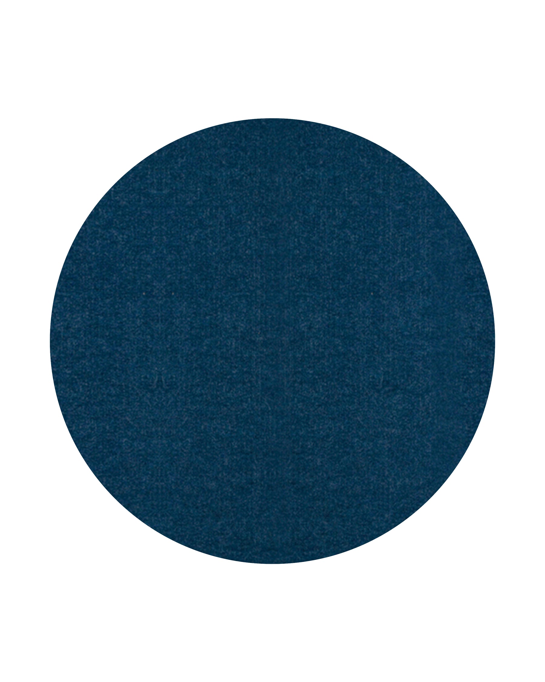 Midnight Navy Round Bulletin Board, a deep blue felt board, perfect for adding a bold and functional element to office walls.