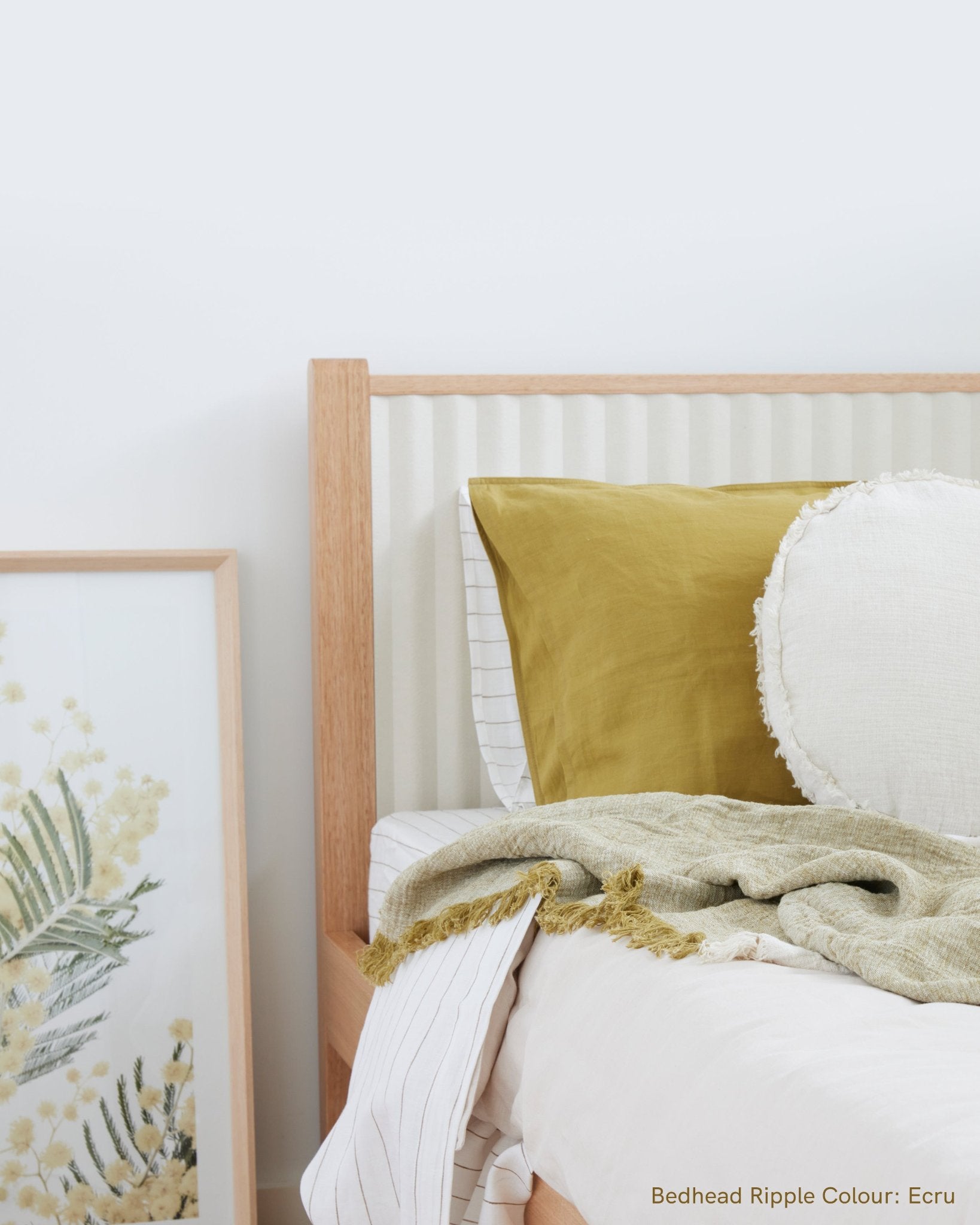 RIPPLE OAK TIMBER BED