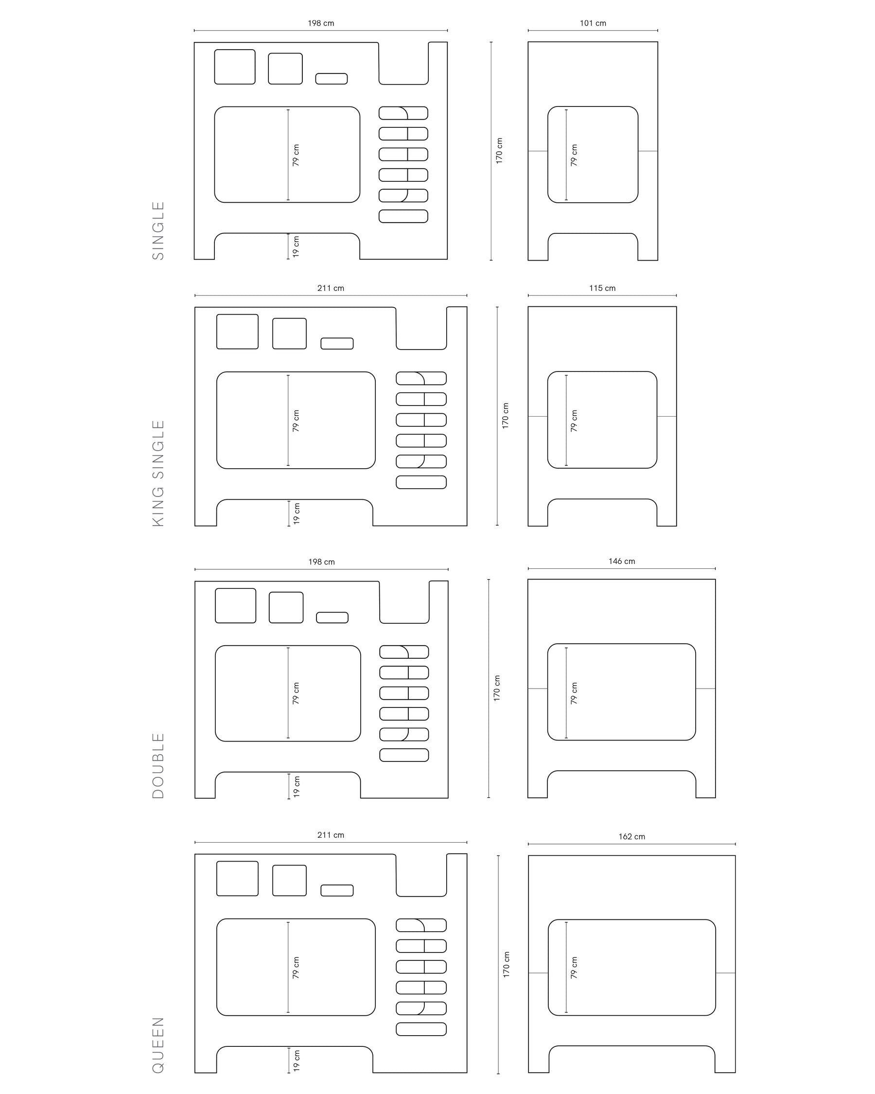 SCOOP TIMBER BUNK | RIGHT