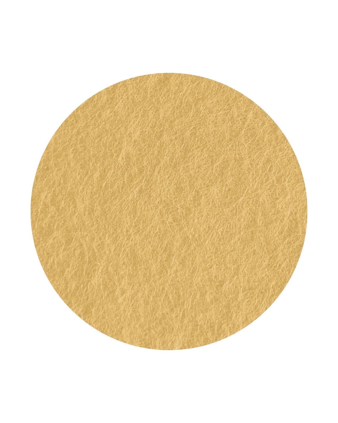 Mustard Round Bulletin Board, a bold yellow felt notice board, designed to bring energy and creativity to workspaces and classrooms.