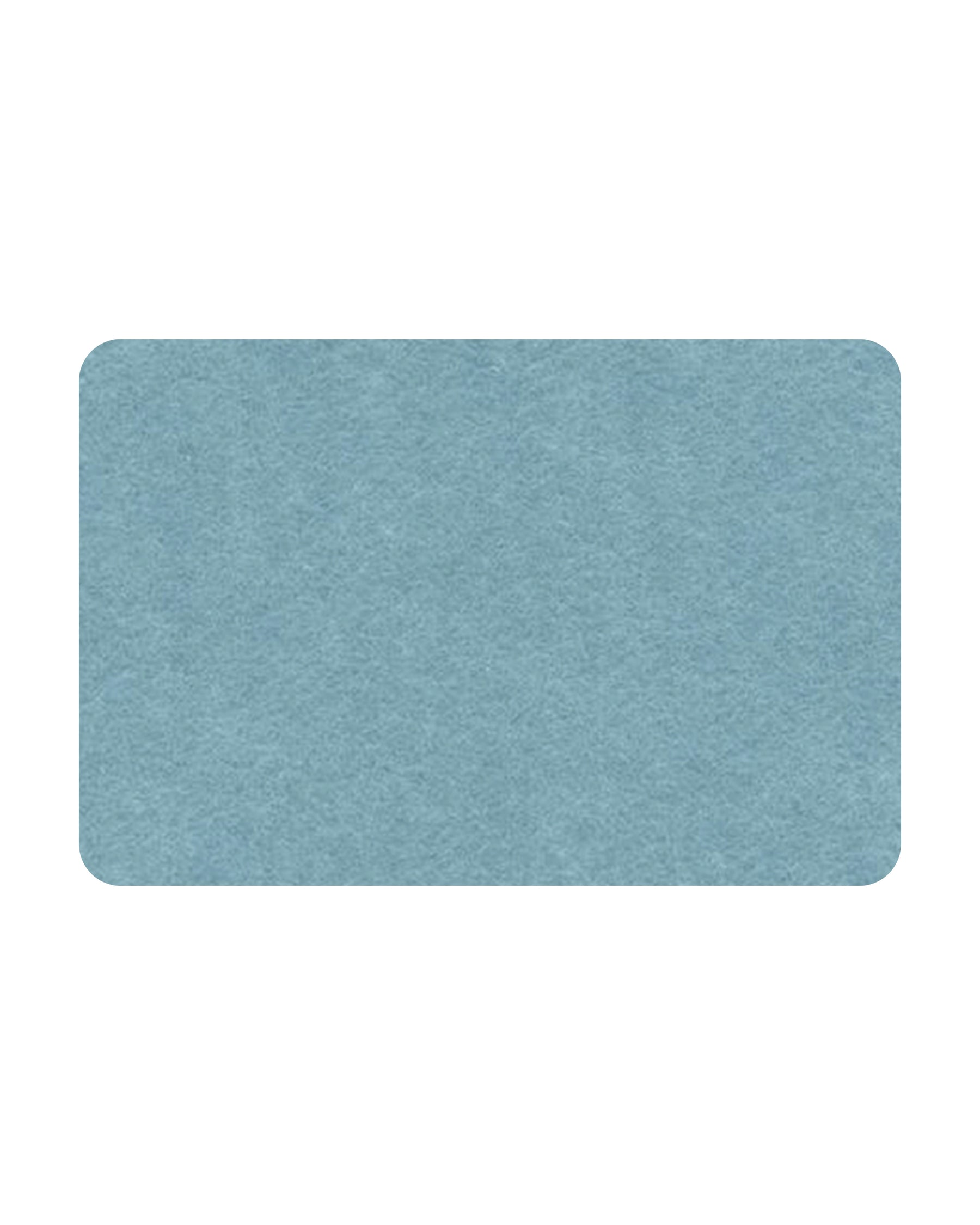 Stream Curved Rectangle Bulletin Board, a bold blue felt board, offering a vibrant and modern way to display notes and reminders.