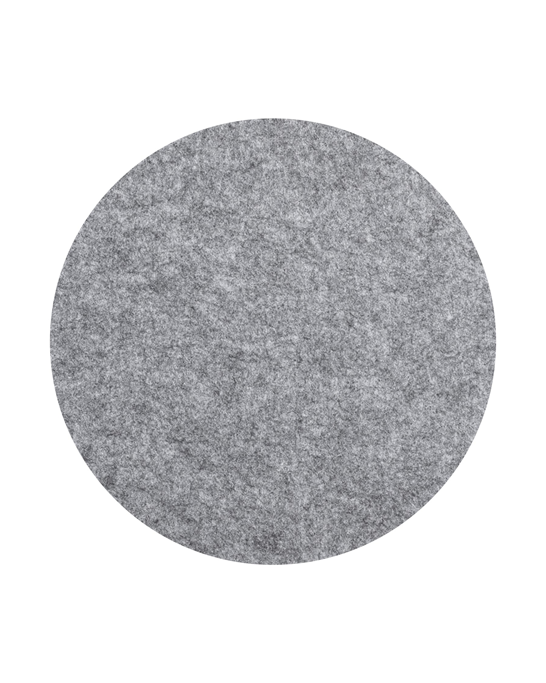 Grey Round Bulletin Board, a neutral-toned bulletin board, perfect for organizing schedules and ideas in work or study environments.