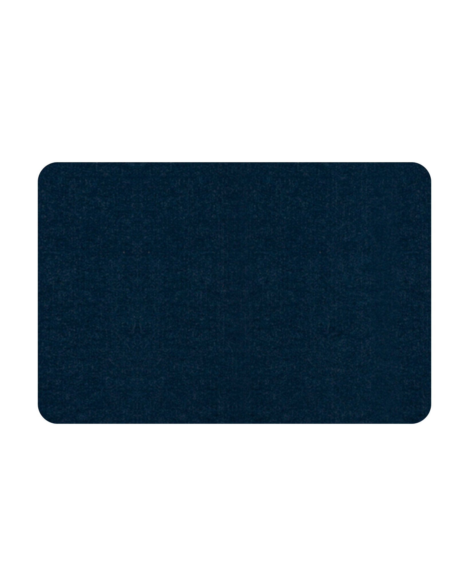 Midnight Navy Curved Rectangle Bulletin Board, a deep blue felt board, designed for stylish and functional wall organization in workspaces