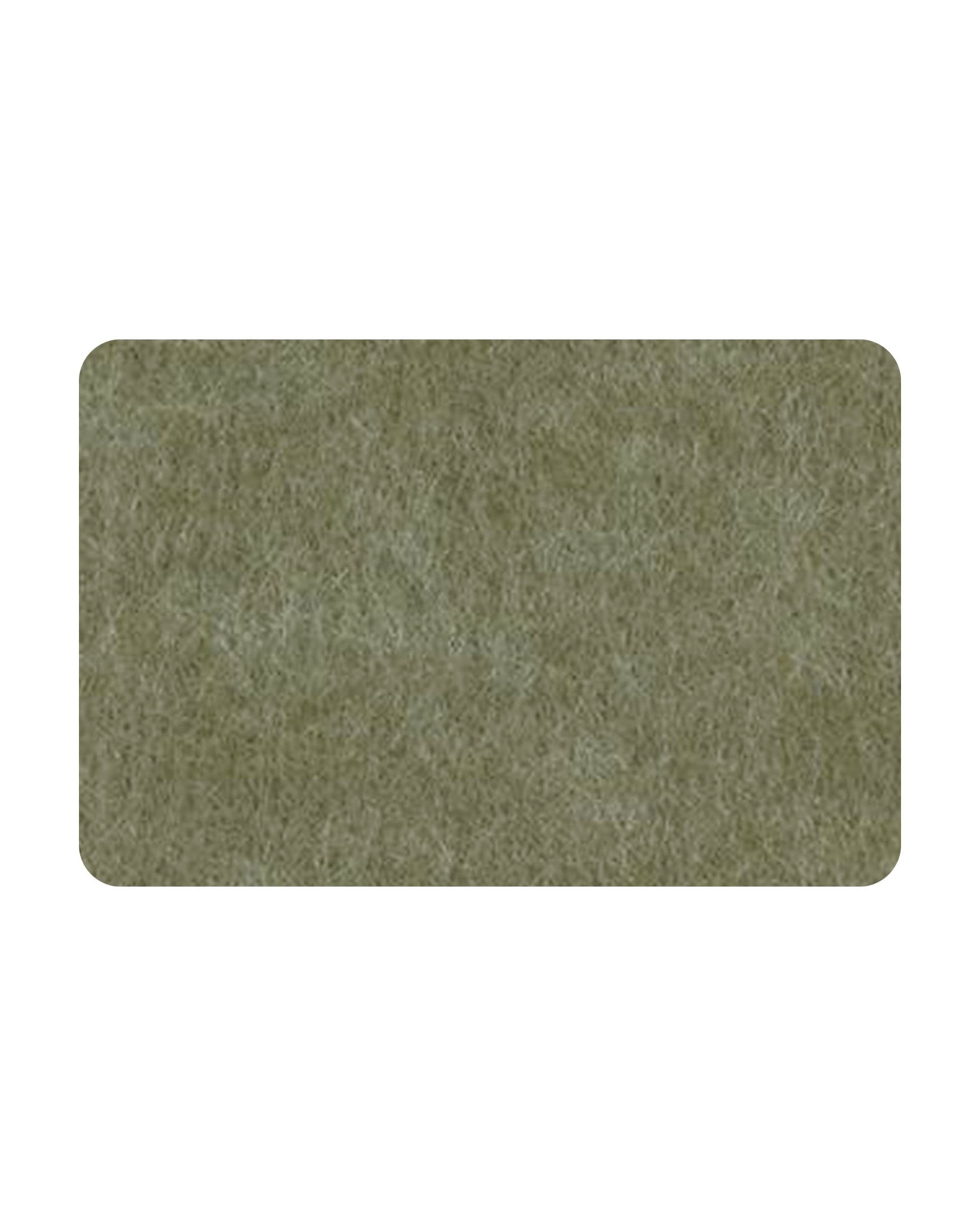 Olive Curved Rectangle Bulletin Board, a deep green felt board designed for stylish and functional office organization.