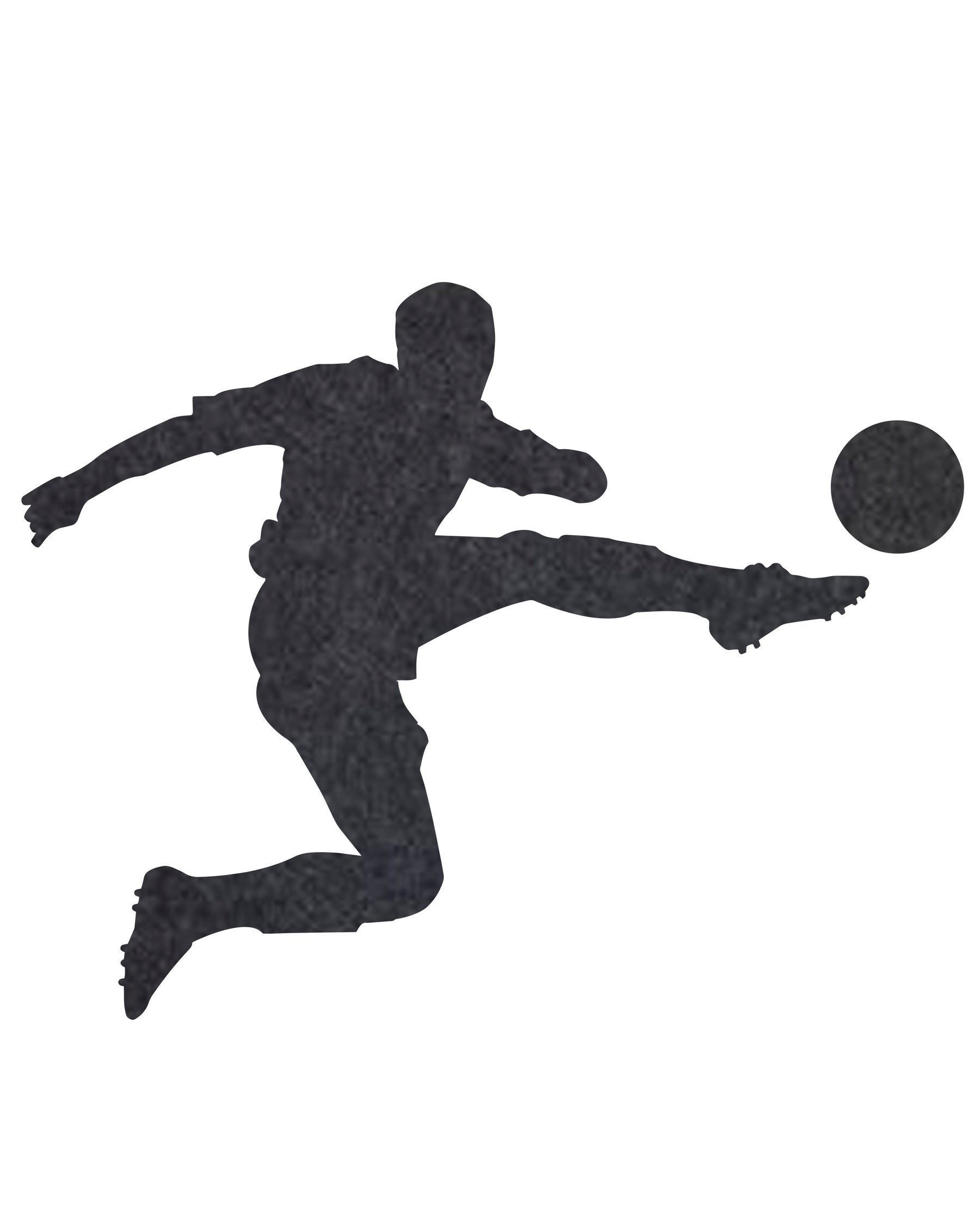 Ash color Soccer Pin Board, a modern grey felt pin board designed for organizing notes, schedules, and memorabilia.