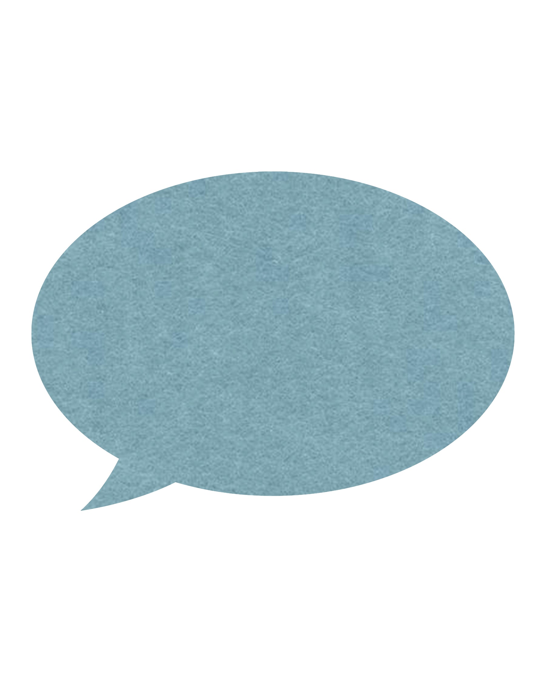 Stream Speech Bubble Pin Board, a vibrant blue felt board designed for organizing notes, reminders, and creative ideas.