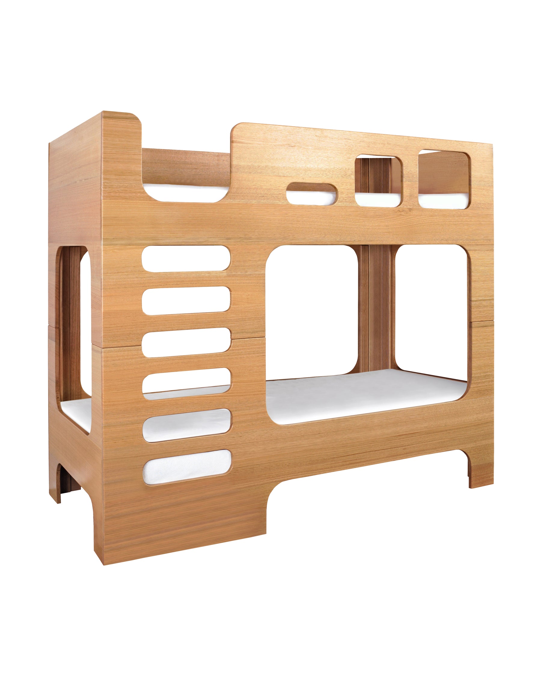 SCOOP TIMBER BUNK BED | LEFT