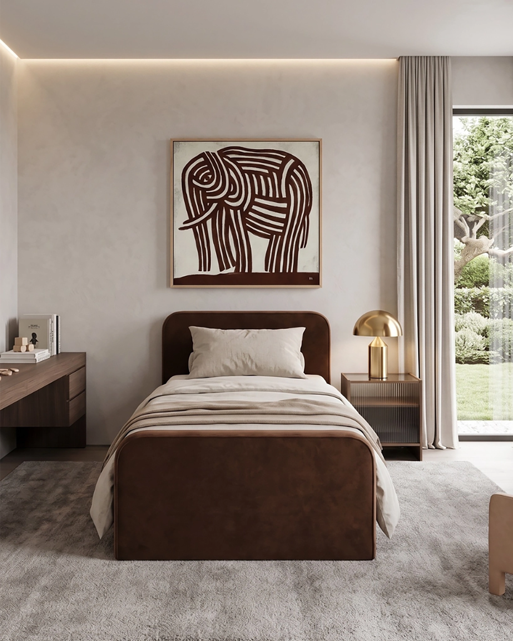 ARCHER UPHOLSTERED BED