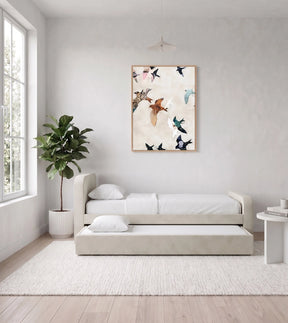 ARCHER UPHOLSTERED TRUNDLE