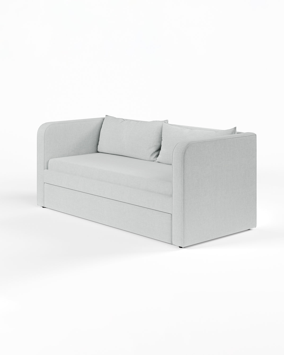 ARCHER UPHOLSTERED DAYBED | CHAMBRAY | WEAVE