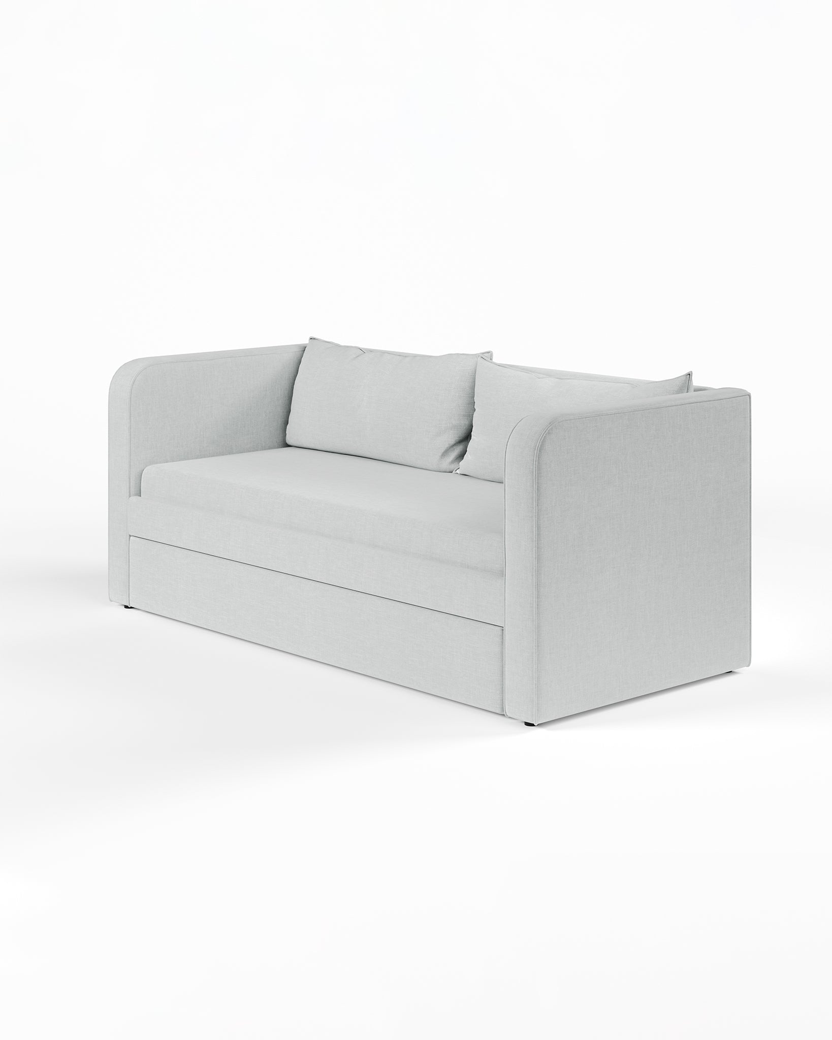 ARCHER UPHOLSTERED DAYBED | CHAMBRAY | WEAVE