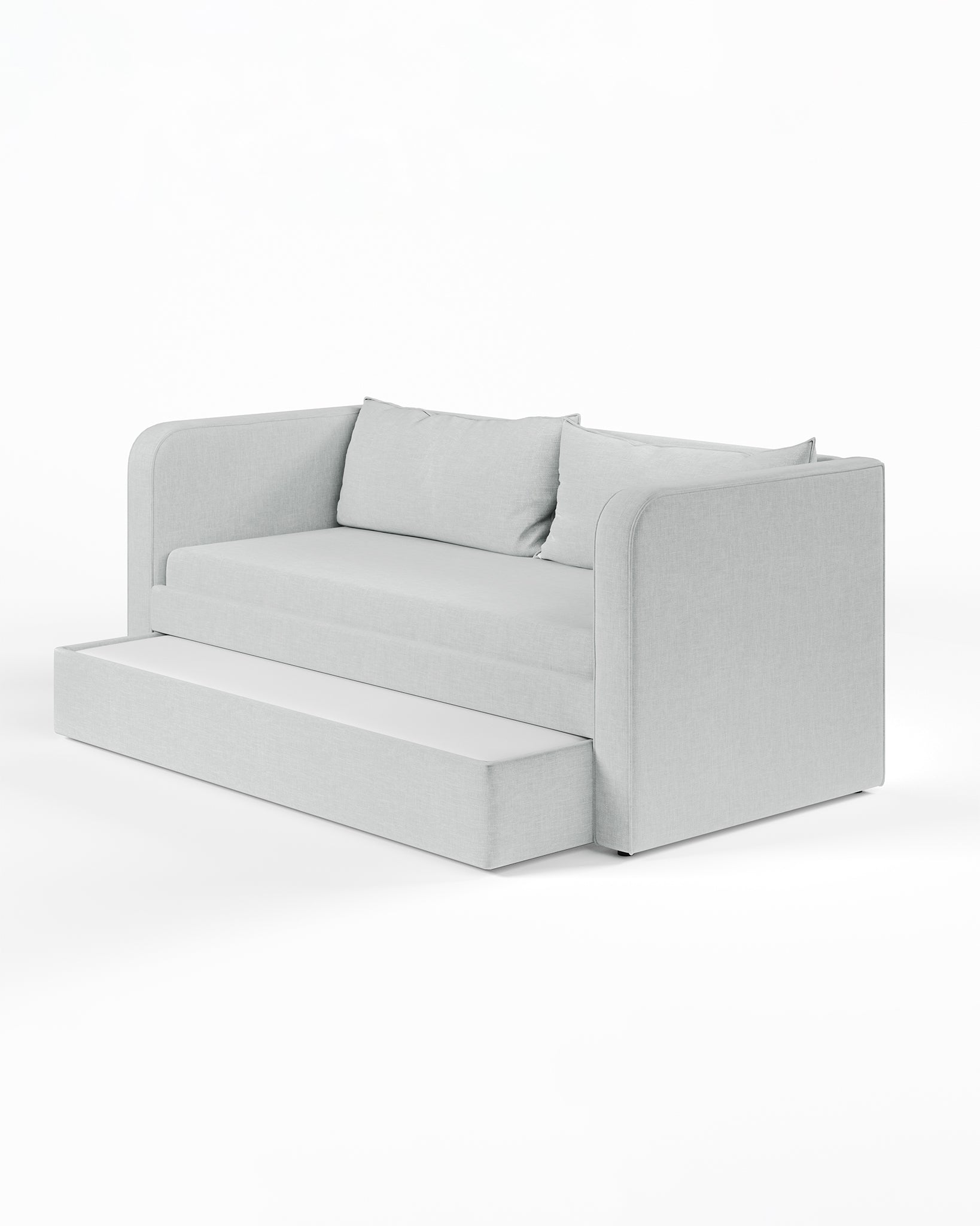 ARCHER UPHOLSTERED DAYBED | CHAMBRAY | WEAVE
