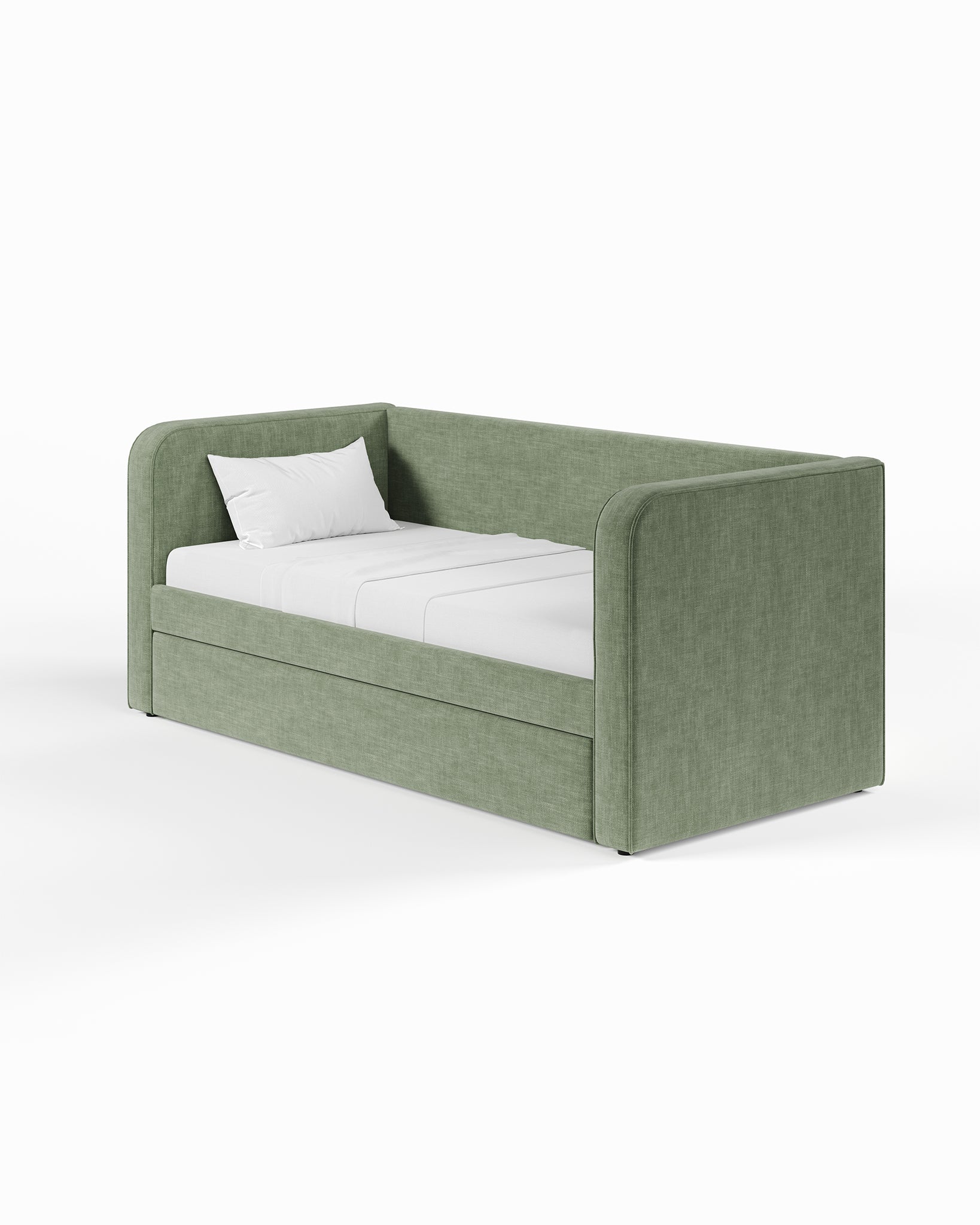 ARCHER UPHOLSTERED DAYBED | CHAMBRAY | WEAVE