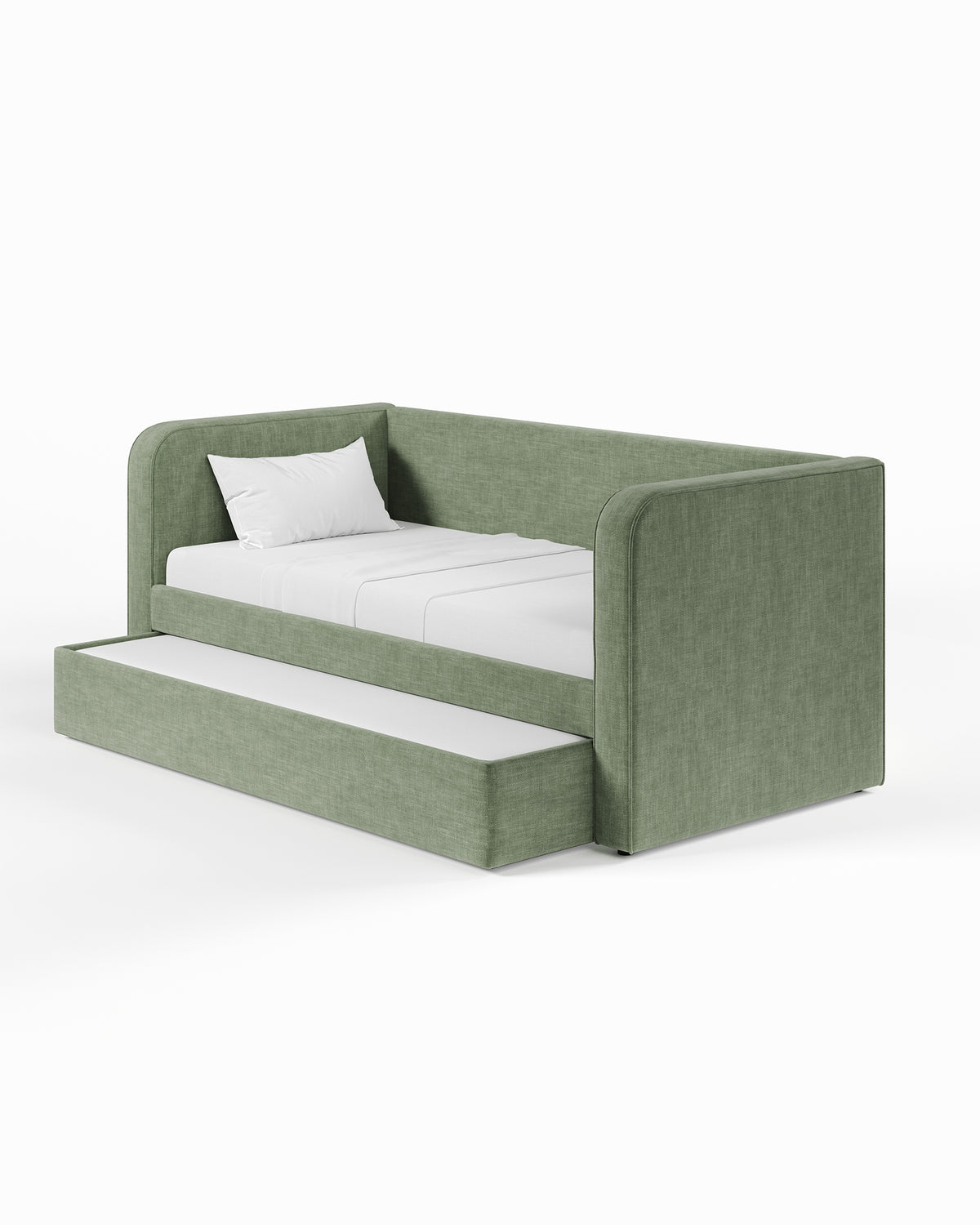 ARCHER UPHOLSTERED DAYBED | CHAMBRAY | WEAVE