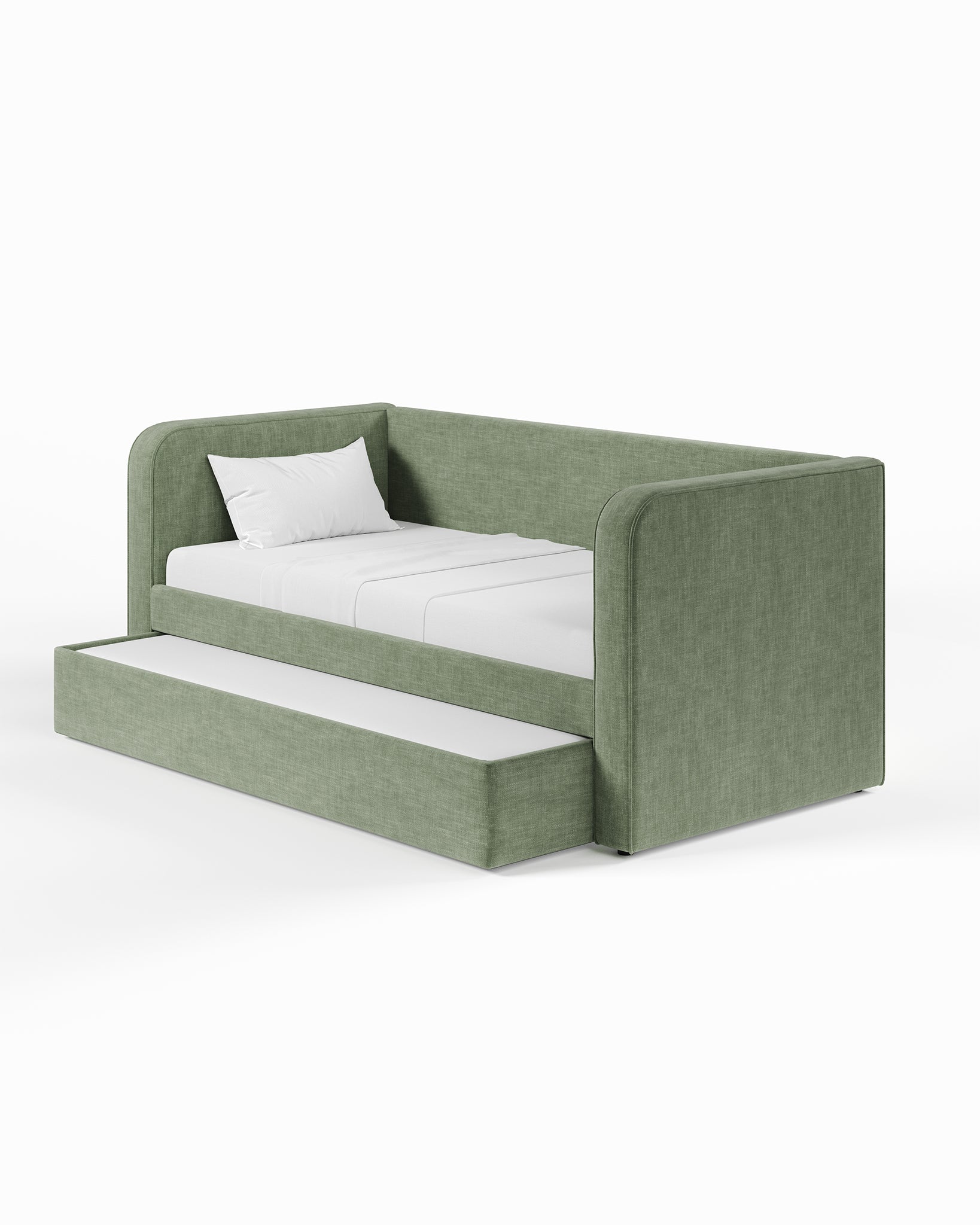ARCHER UPHOLSTERED DAYBED | CHAMBRAY | WEAVE