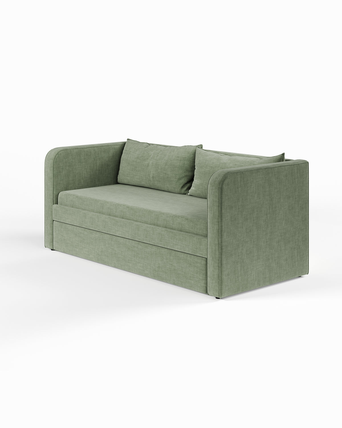 ARCHER UPHOLSTERED DAYBED | CHAMBRAY | WEAVE
