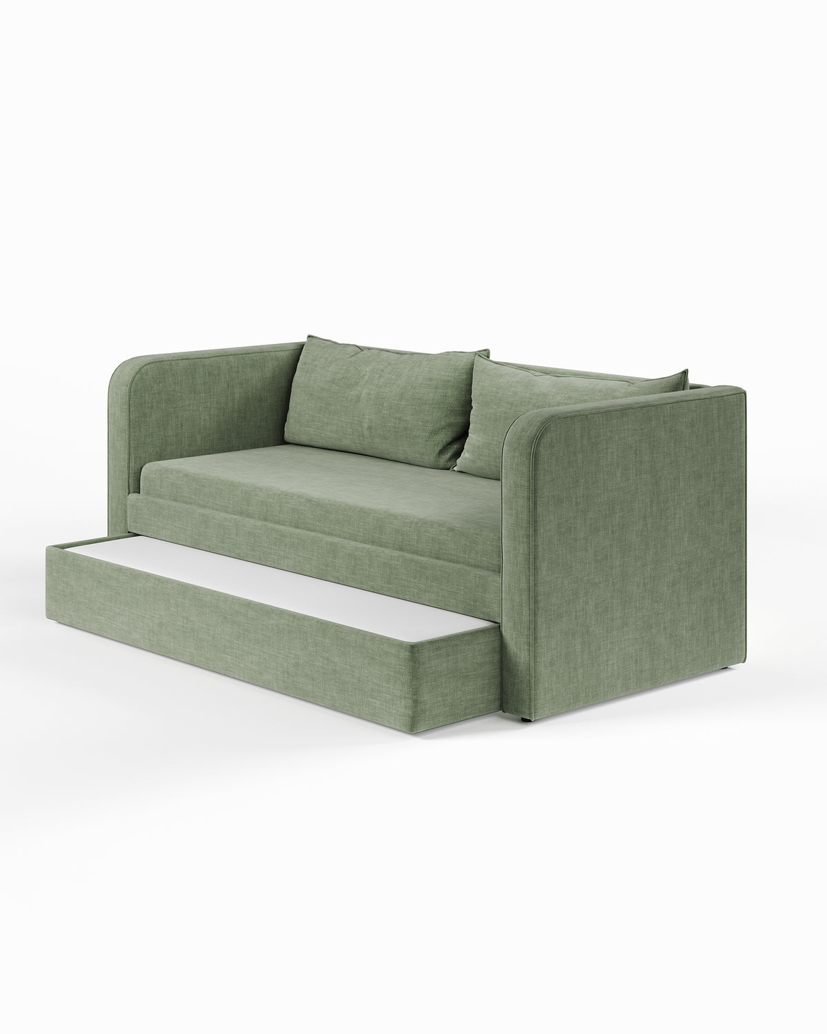 ARCHER UPHOLSTERED DAYBED | CHAMBRAY | WEAVE