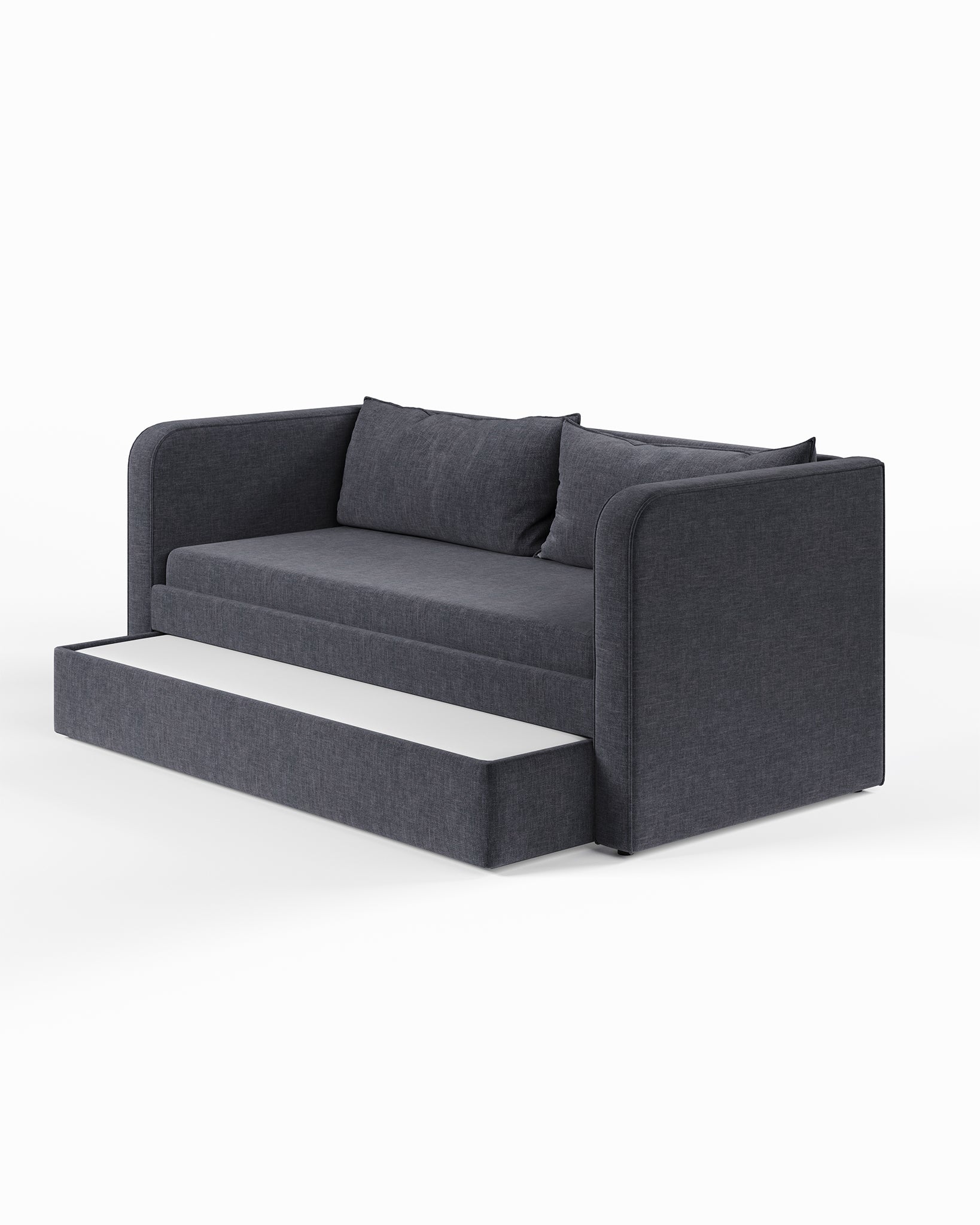 ARCHER UPHOLSTERED DAYBED | CHAMBRAY | WEAVE