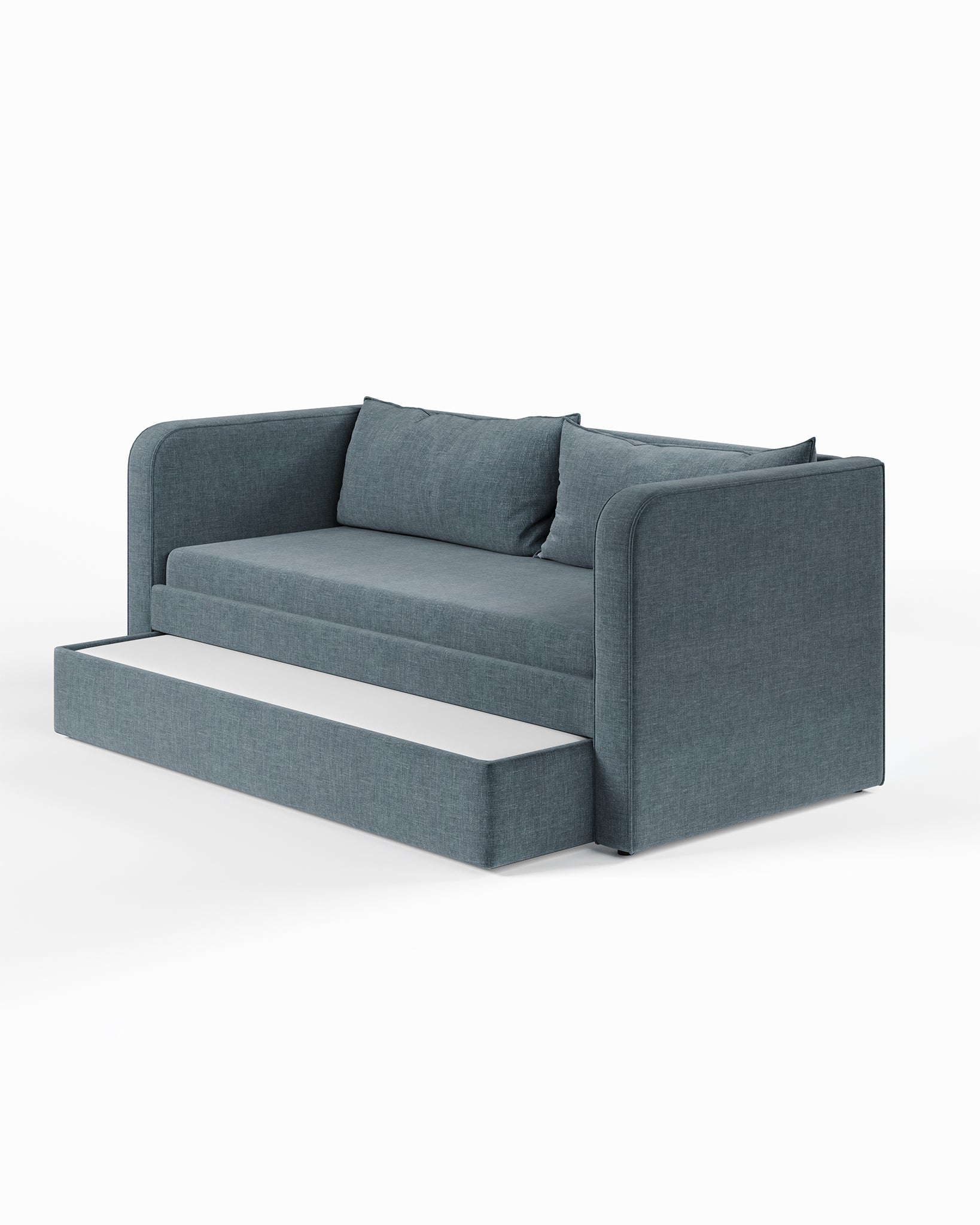 ARCHER UPHOLSTERED DAYBED | CHAMBRAY | WEAVE