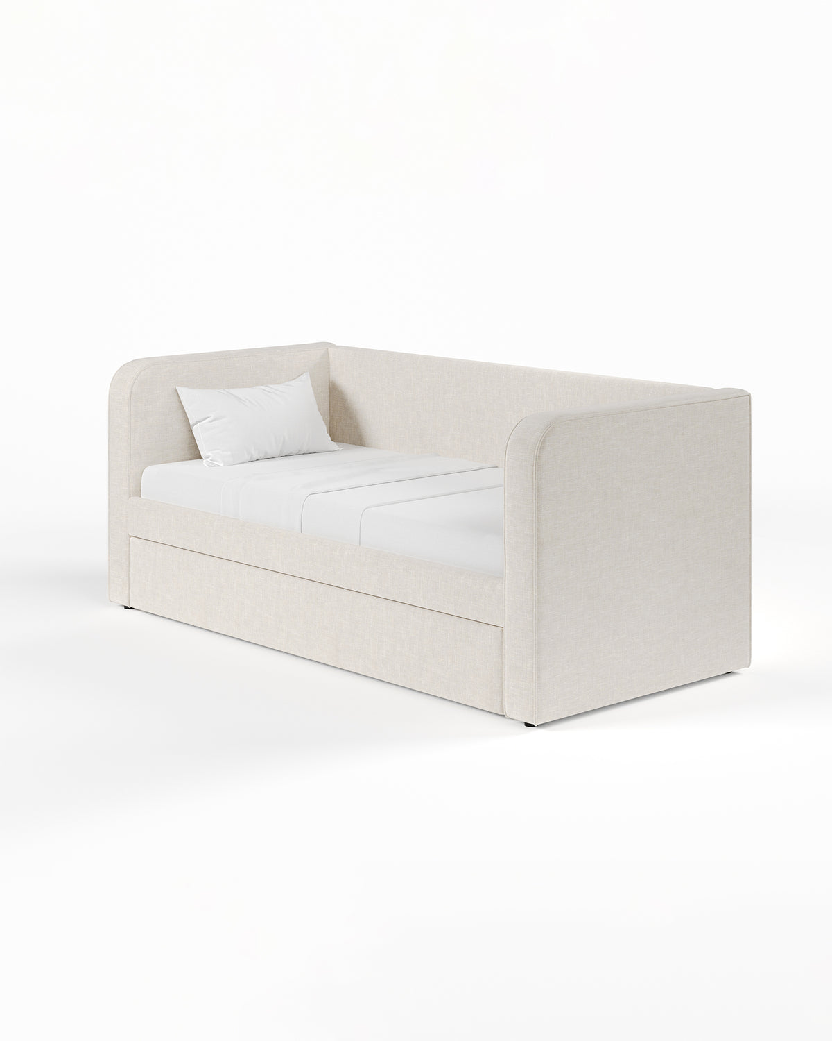 ARCHER UPHOLSTERED DAYBED | CHAMBRAY | WEAVE