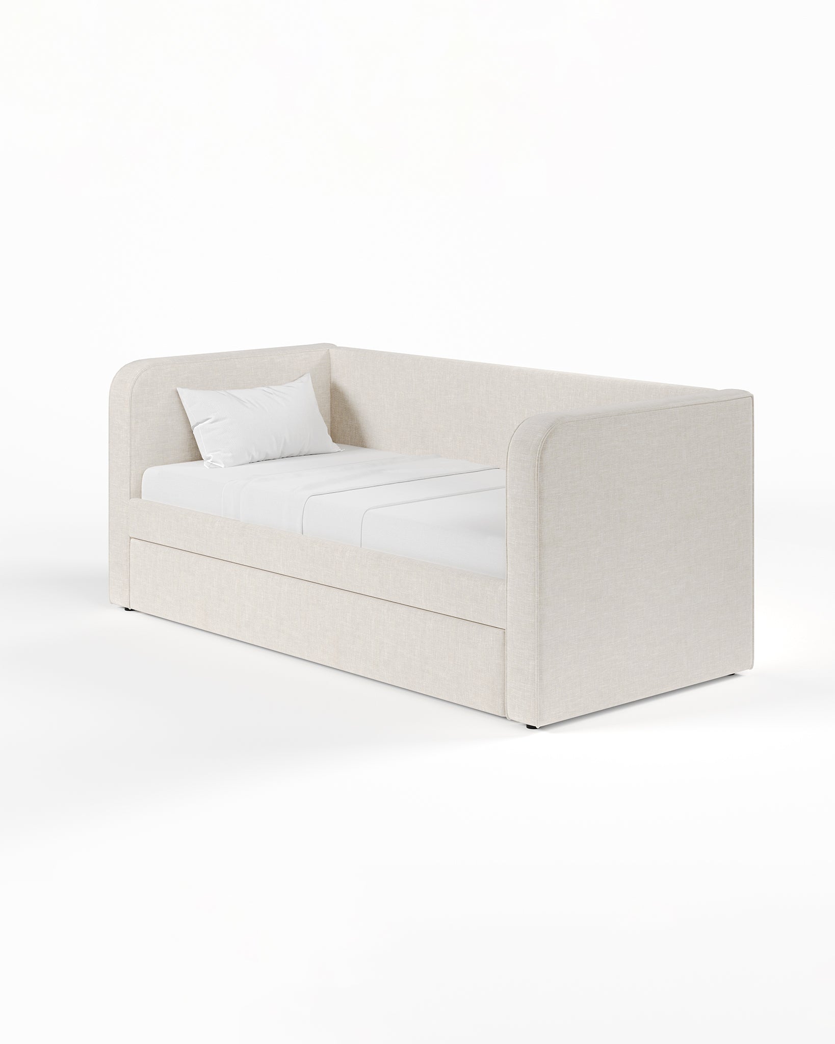 ARCHER UPHOLSTERED DAYBED | CHAMBRAY | WEAVE
