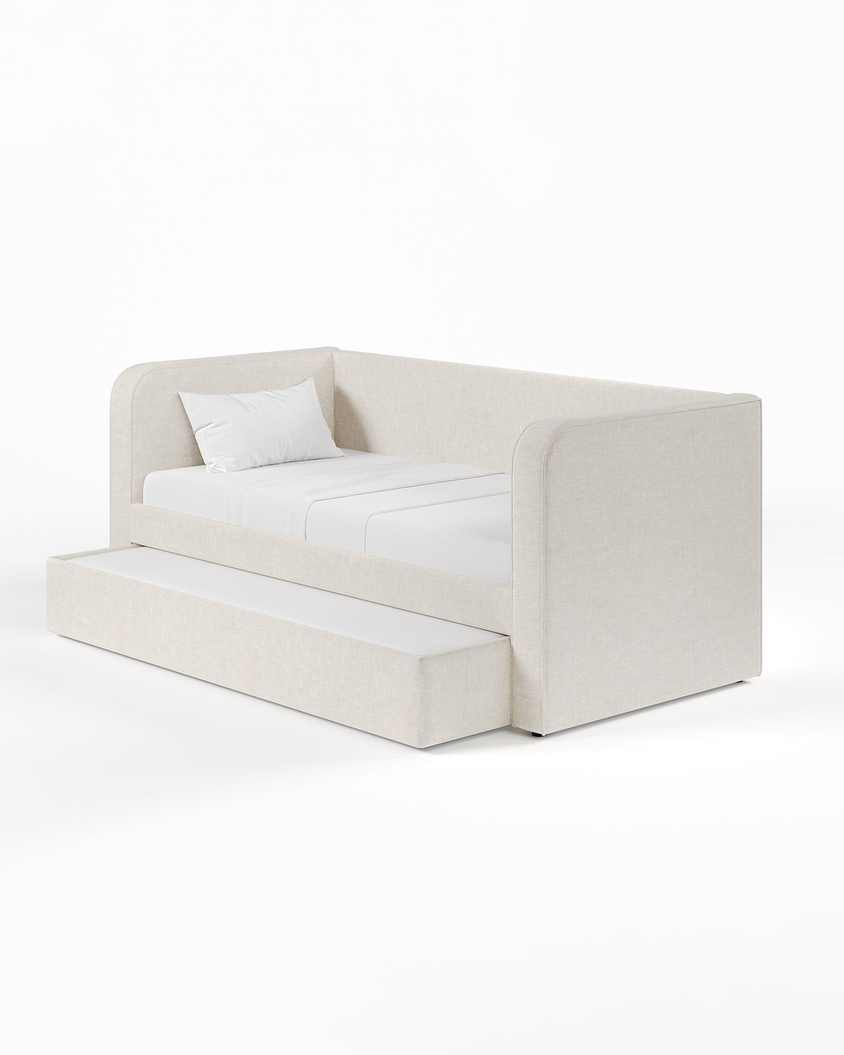 ARCHER UPHOLSTERED DAYBED | CHAMBRAY | WEAVE