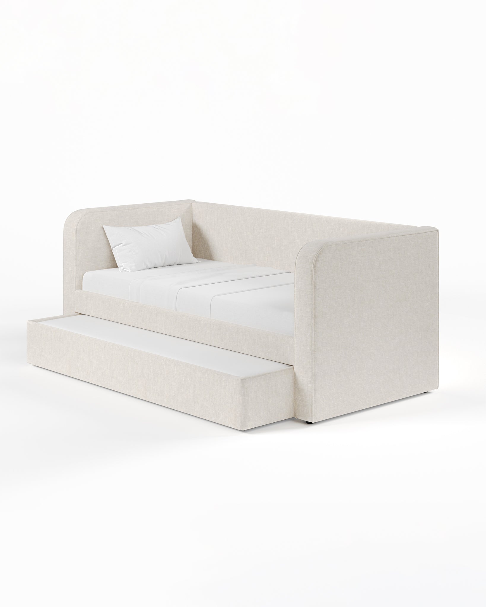 ARCHER UPHOLSTERED DAYBED | CHAMBRAY | WEAVE