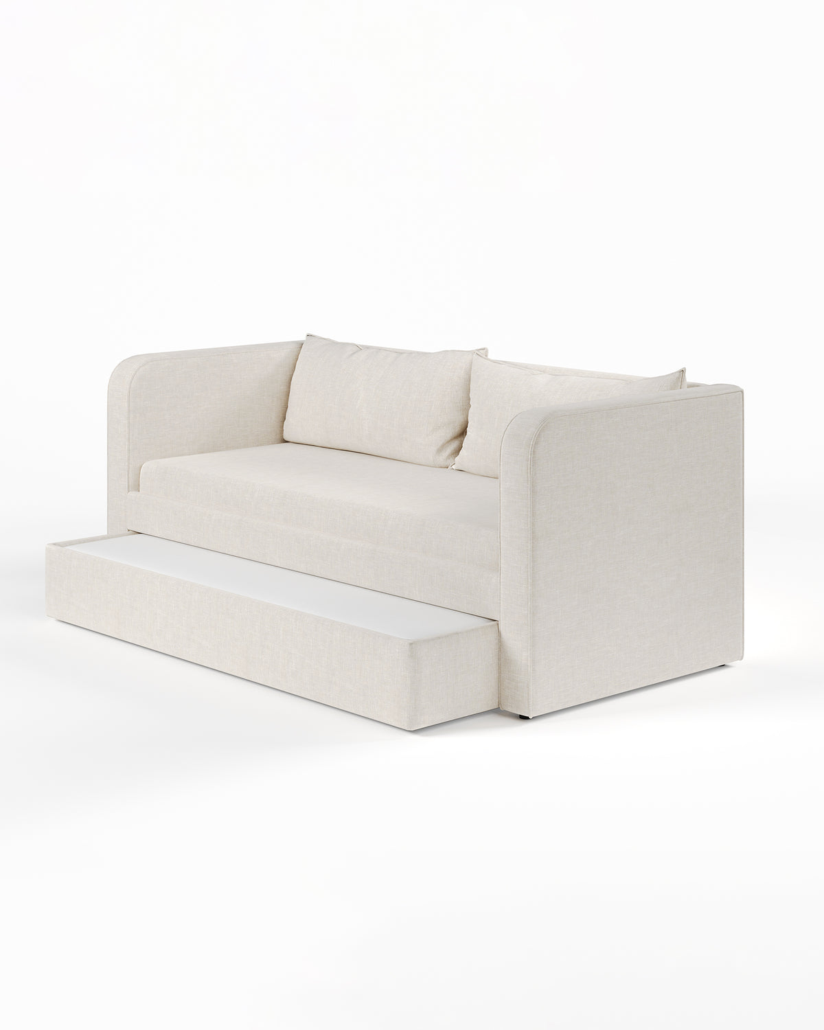 ARCHER UPHOLSTERED DAYBED | CHAMBRAY | WEAVE