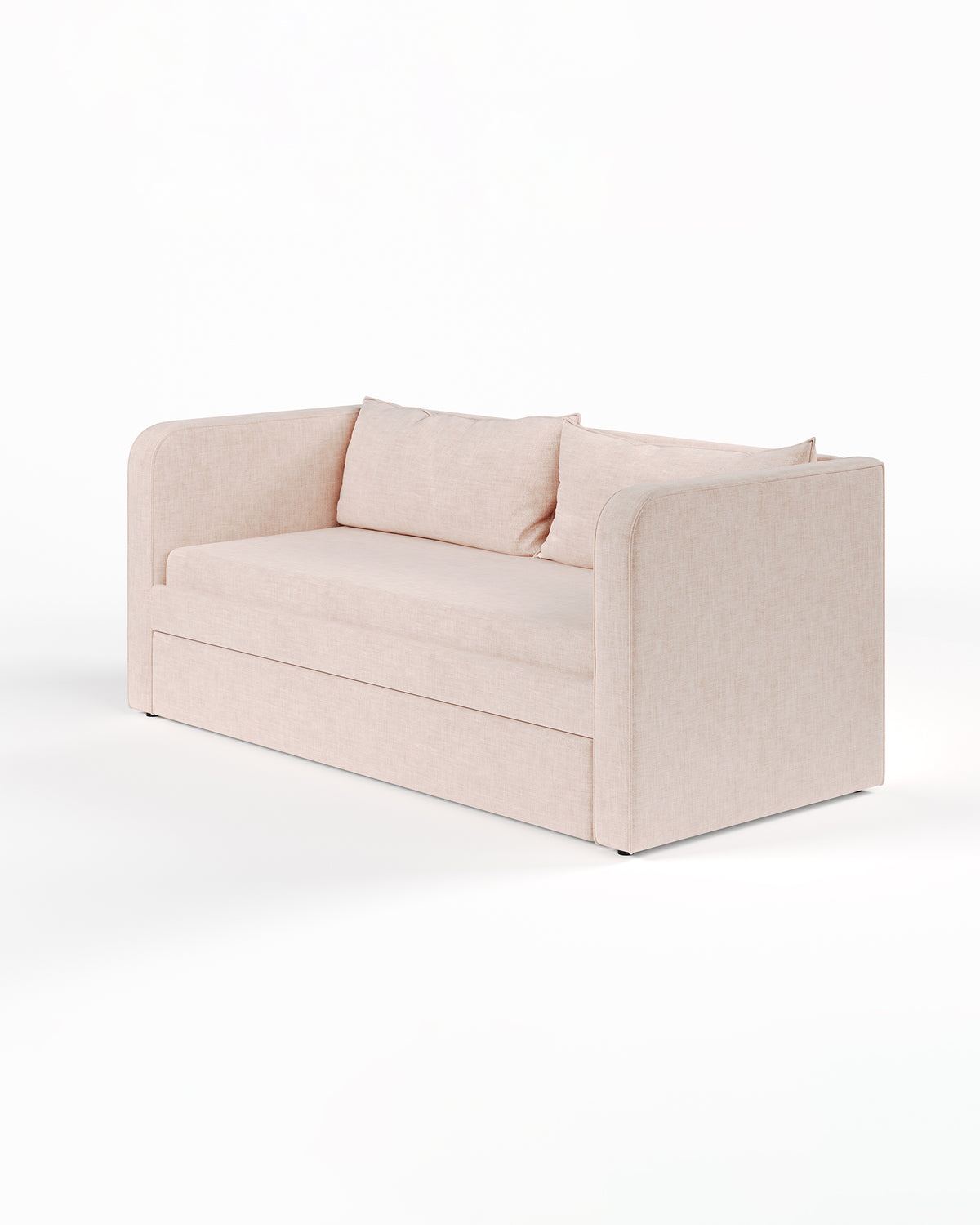ARCHER UPHOLSTERED DAYBED | CHAMBRAY | WEAVE