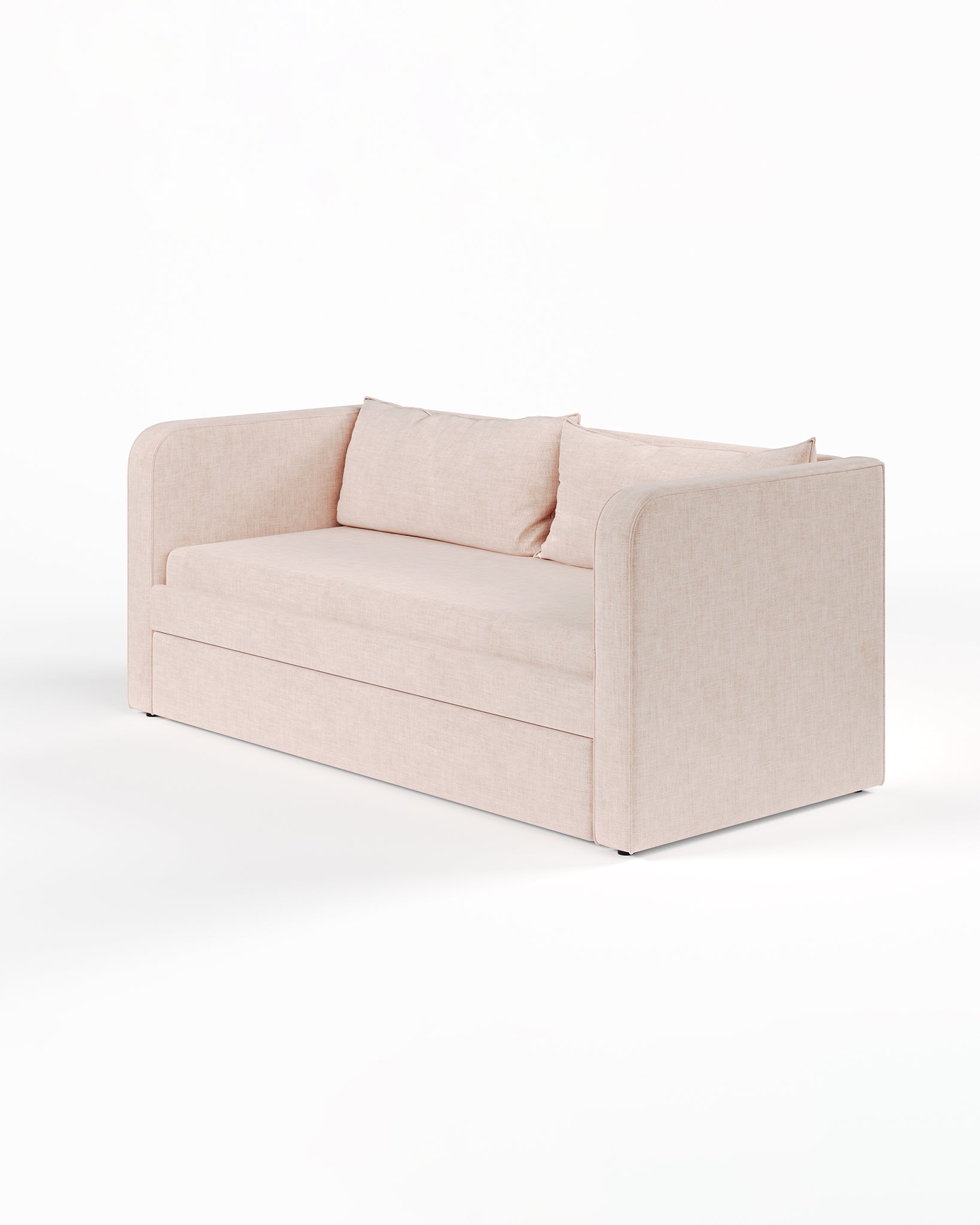 ARCHER UPHOLSTERED DAYBED | CHAMBRAY | WEAVE
