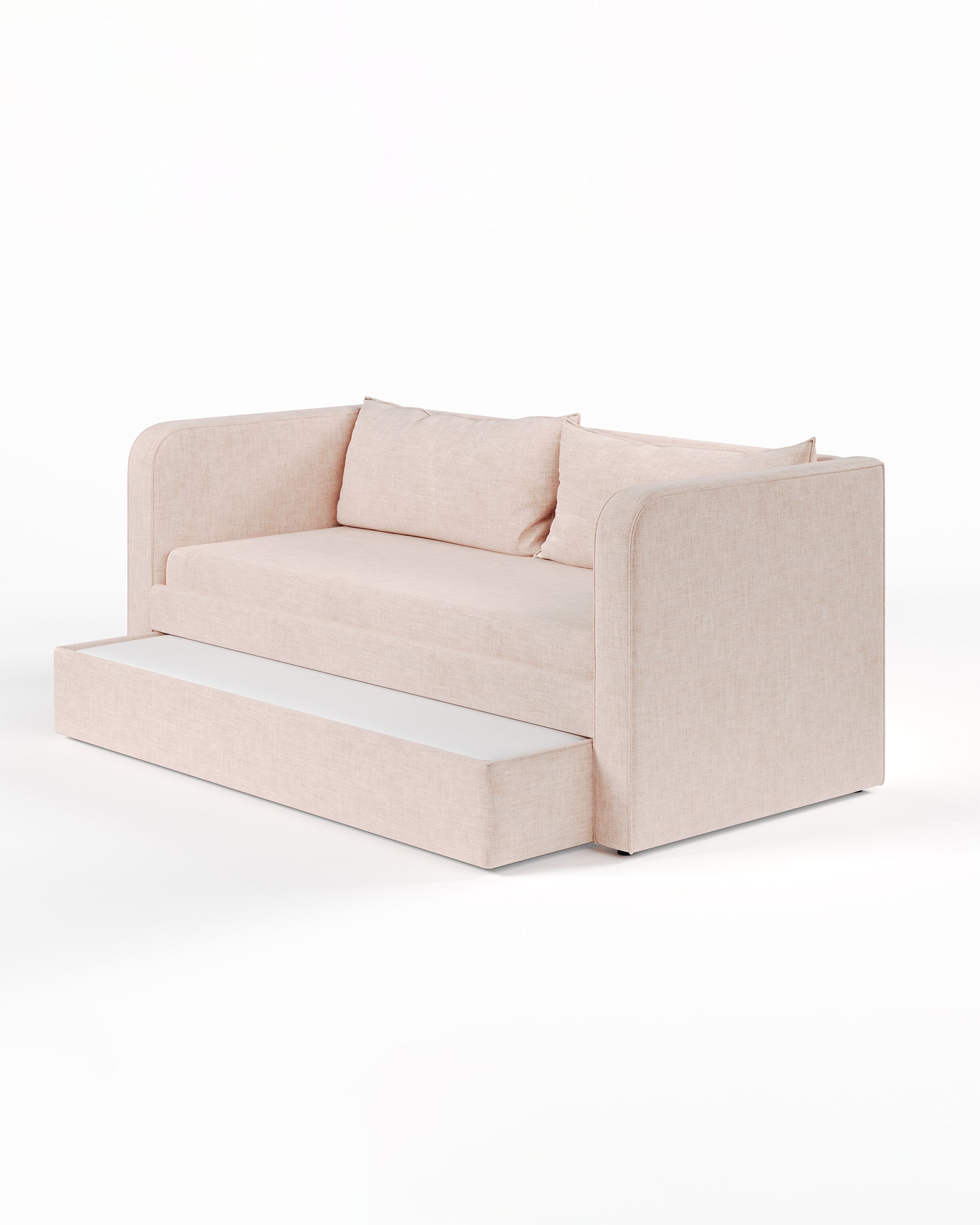 ARCHER UPHOLSTERED DAYBED | CHAMBRAY | WEAVE