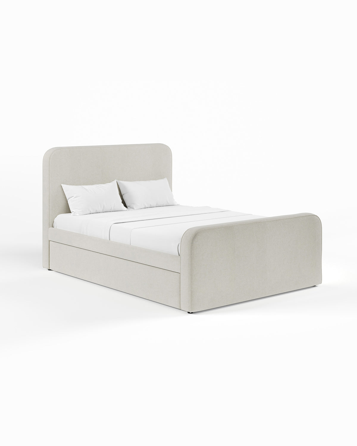 ARCHER UPHOLSTERED BED | AUGUSTUS | WOOL