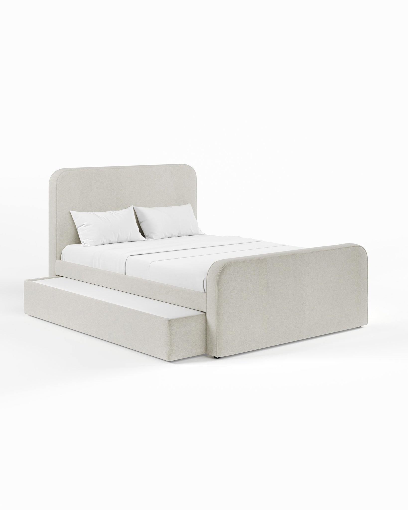 ARCHER UPHOLSTERED BED | AUGUSTUS | WOOL