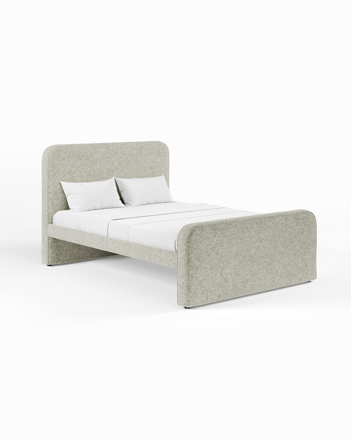 ARCHER UPHOLSTERED BED | AUGUSTUS | WOOL