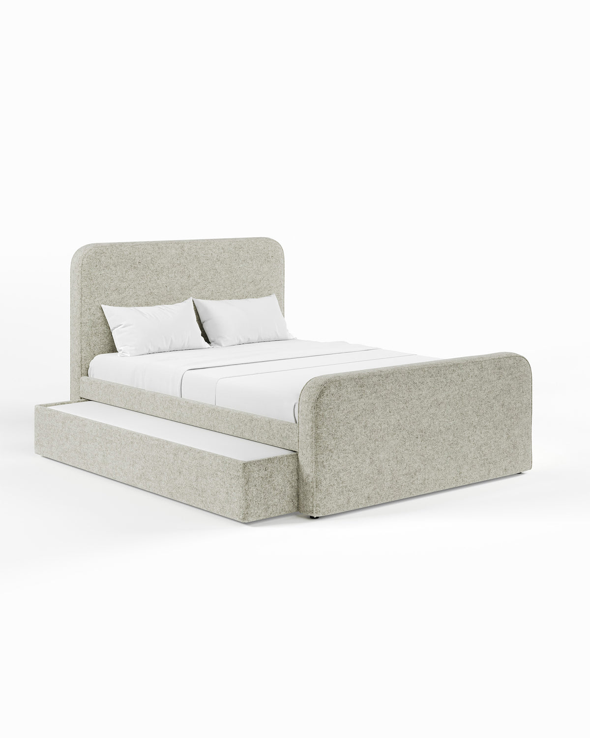 ARCHER UPHOLSTERED BED | AUGUSTUS | WOOL
