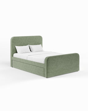 ARCHER UPHOLSTERED BED | CHAMBRAY | WEAVE
