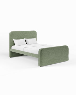 ARCHER UPHOLSTERED BED | CHAMBRAY | WEAVE
