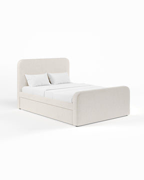 ARCHER UPHOLSTERED BED | CHAMBRAY | WEAVE