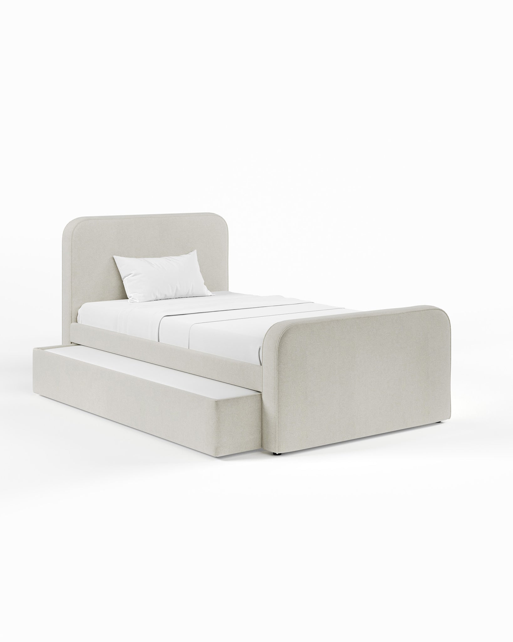 ARCHER UPHOLSTERED BED | AUGUSTUS | WOOL