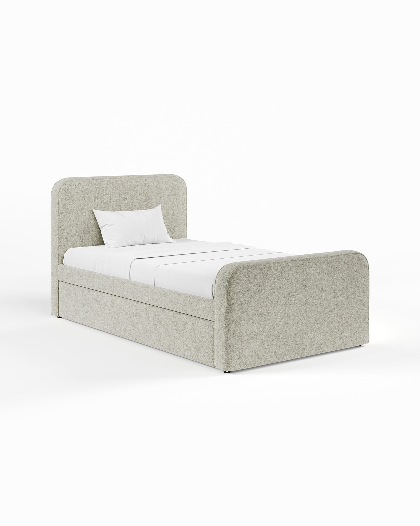 ARCHER UPHOLSTERED BED | AUGUSTUS | WOOL