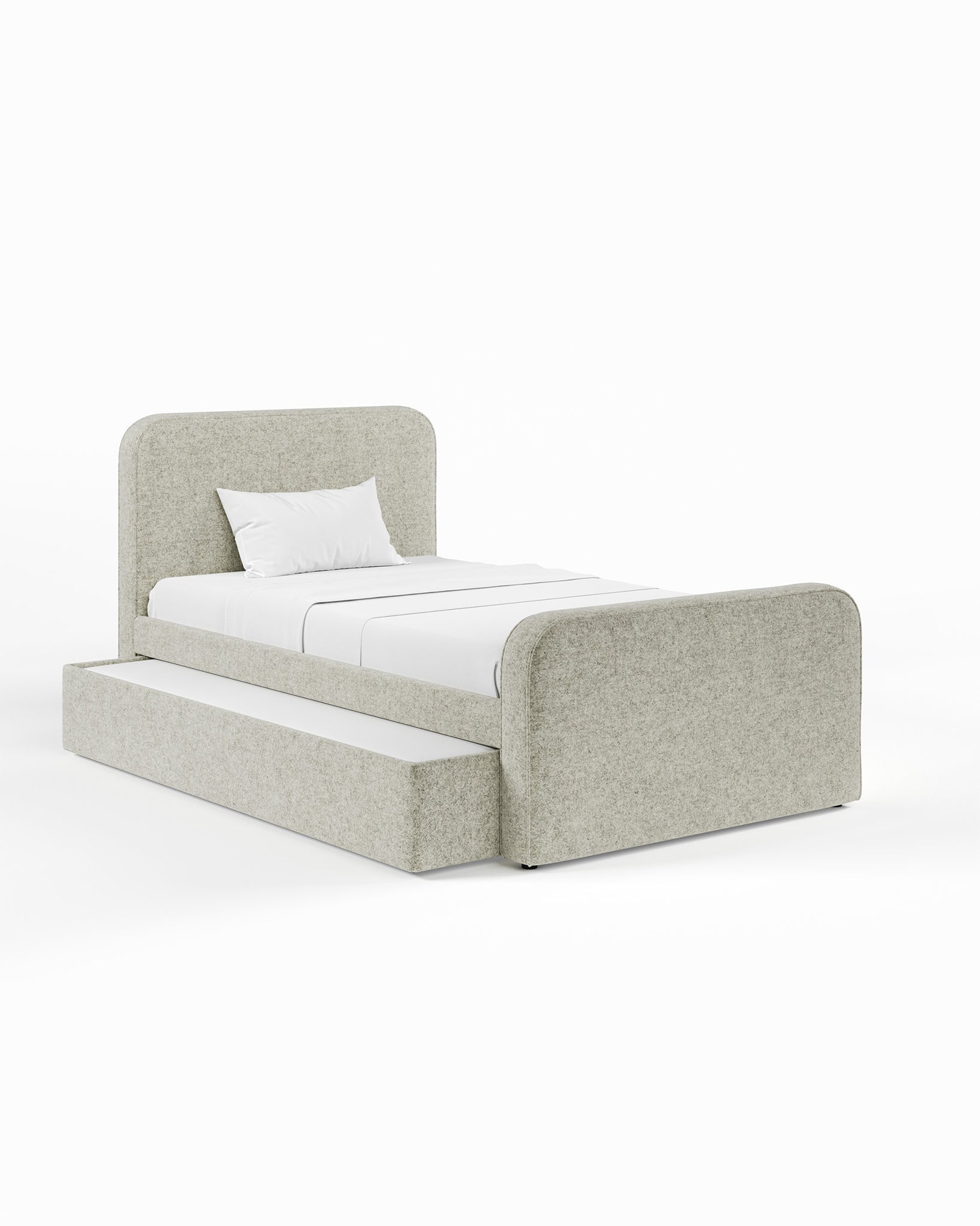 ARCHER UPHOLSTERED BED | AUGUSTUS | WOOL