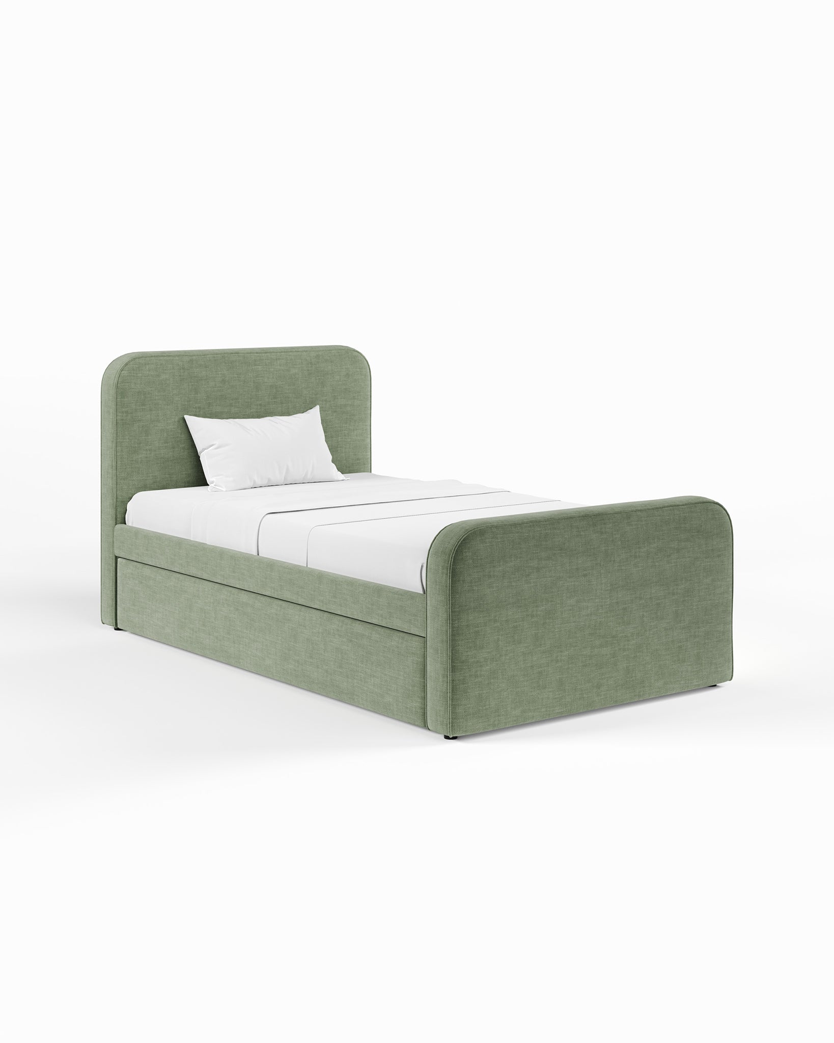 ARCHER UPHOLSTERED BED | CHAMBRAY | WEAVE
