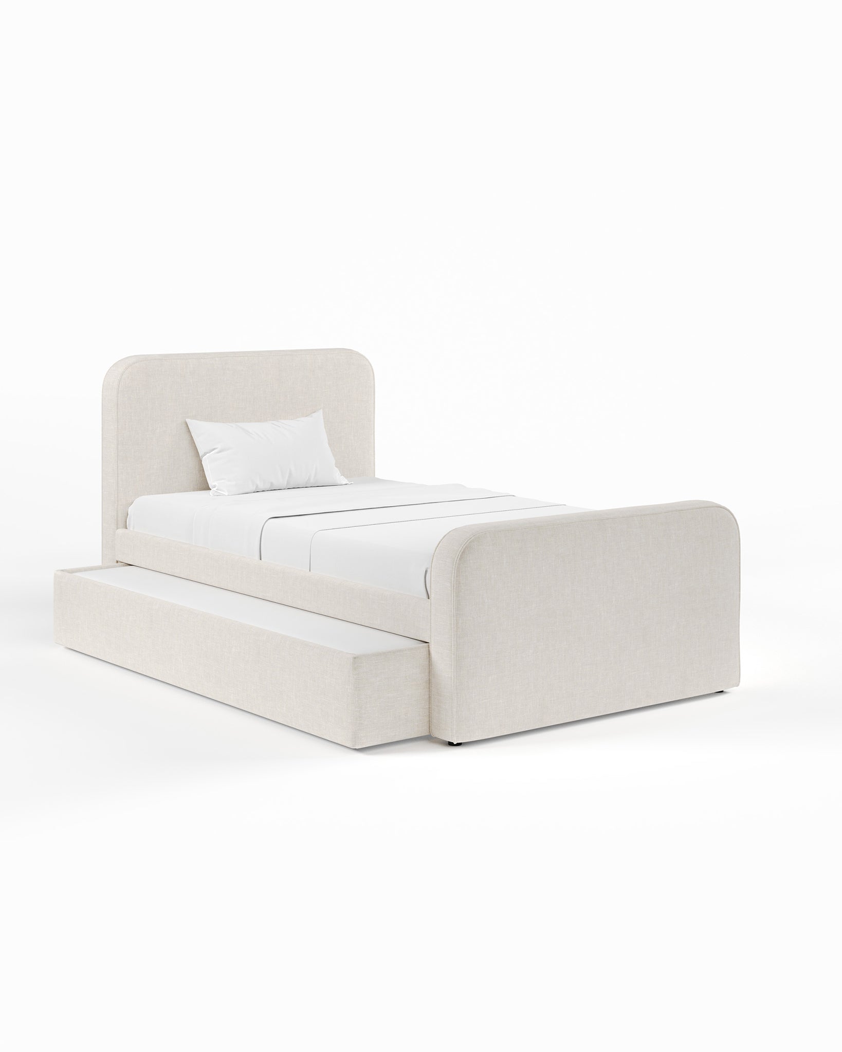 ARCHER UPHOLSTERED BED | CHAMBRAY | WEAVE