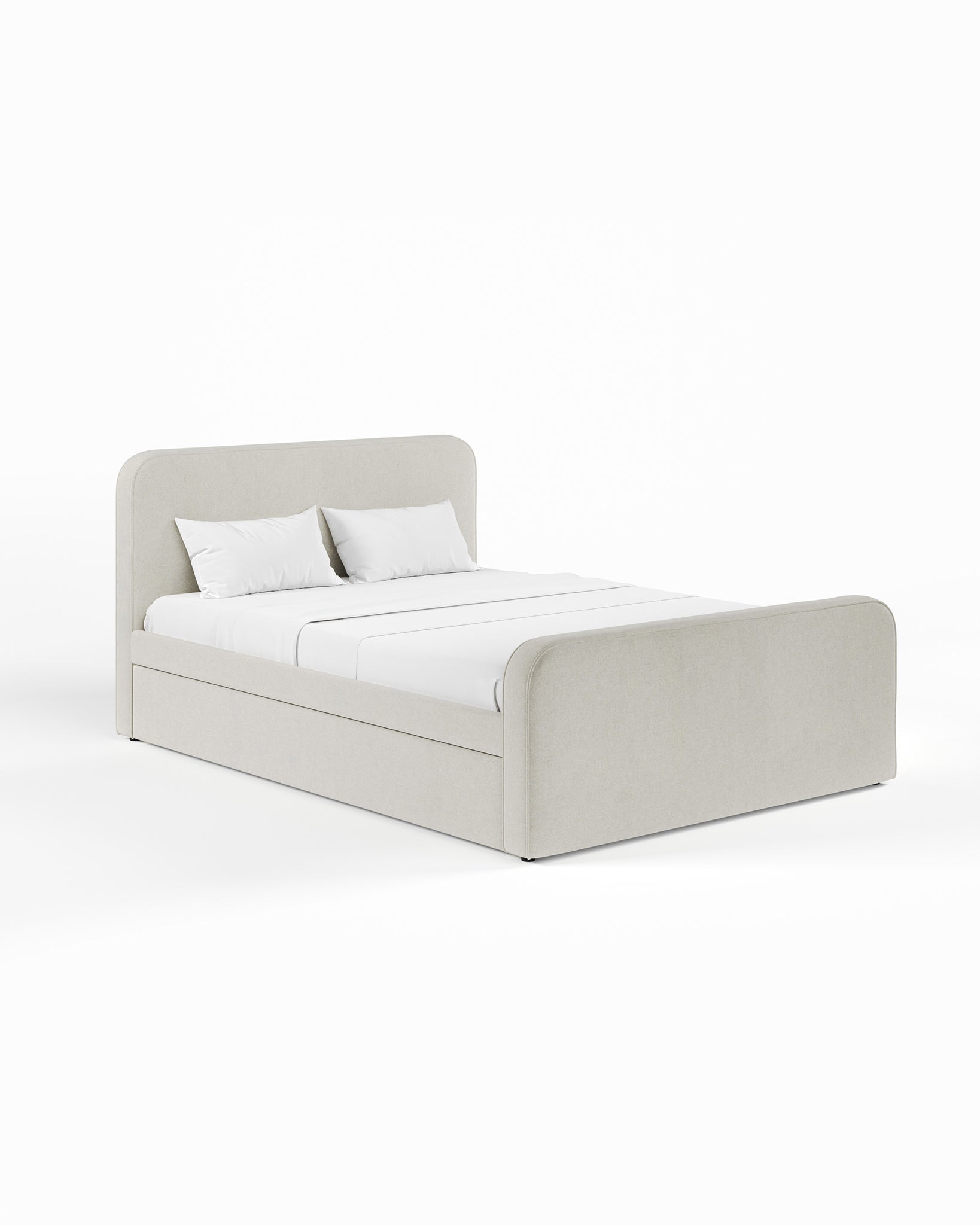 ARCHER UPHOLSTERED BED | AUGUSTUS | WOOL