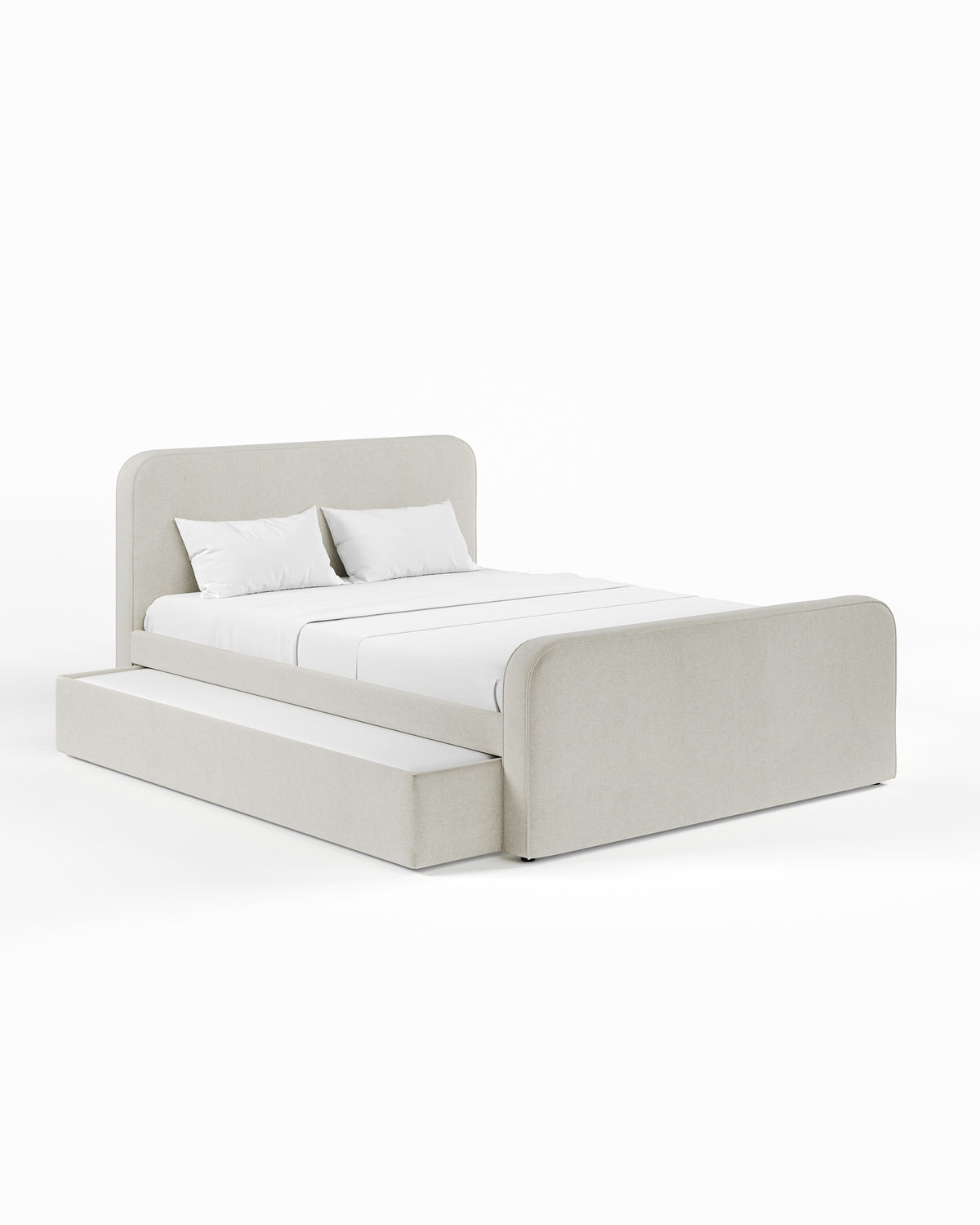 ARCHER UPHOLSTERED BED | AUGUSTUS | WOOL