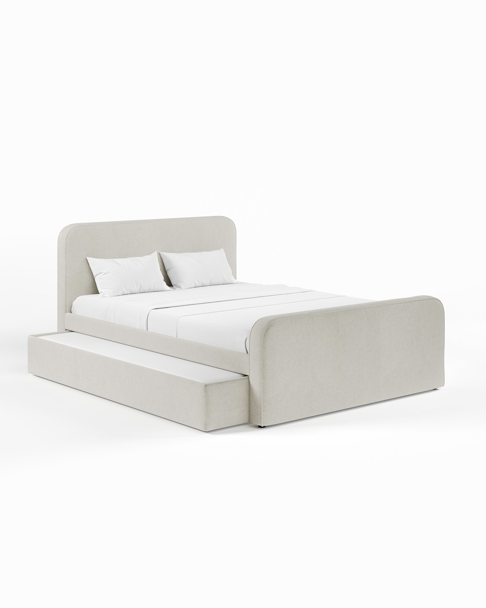 ARCHER UPHOLSTERED BED | AUGUSTUS | WOOL