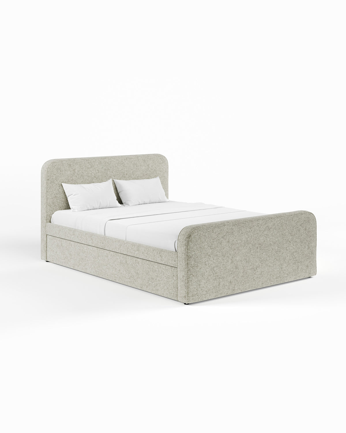 ARCHER UPHOLSTERED BED | AUGUSTUS | WOOL