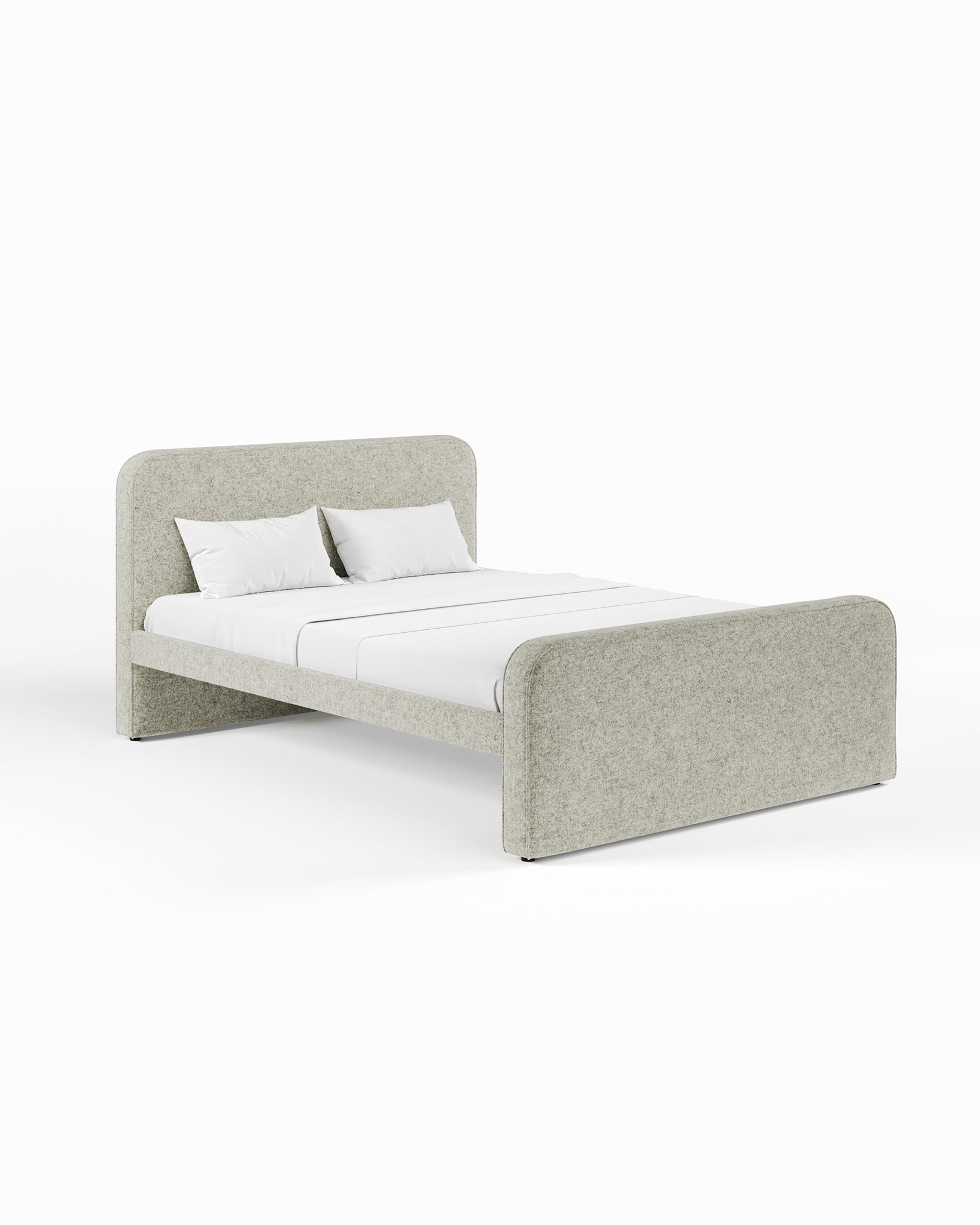 ARCHER UPHOLSTERED BED | AUGUSTUS | WOOL