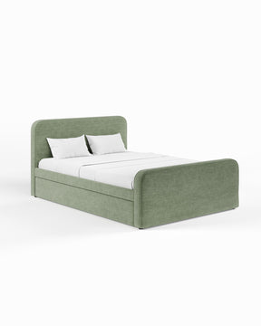ARCHER UPHOLSTERED BED | CHAMBRAY | WEAVE
